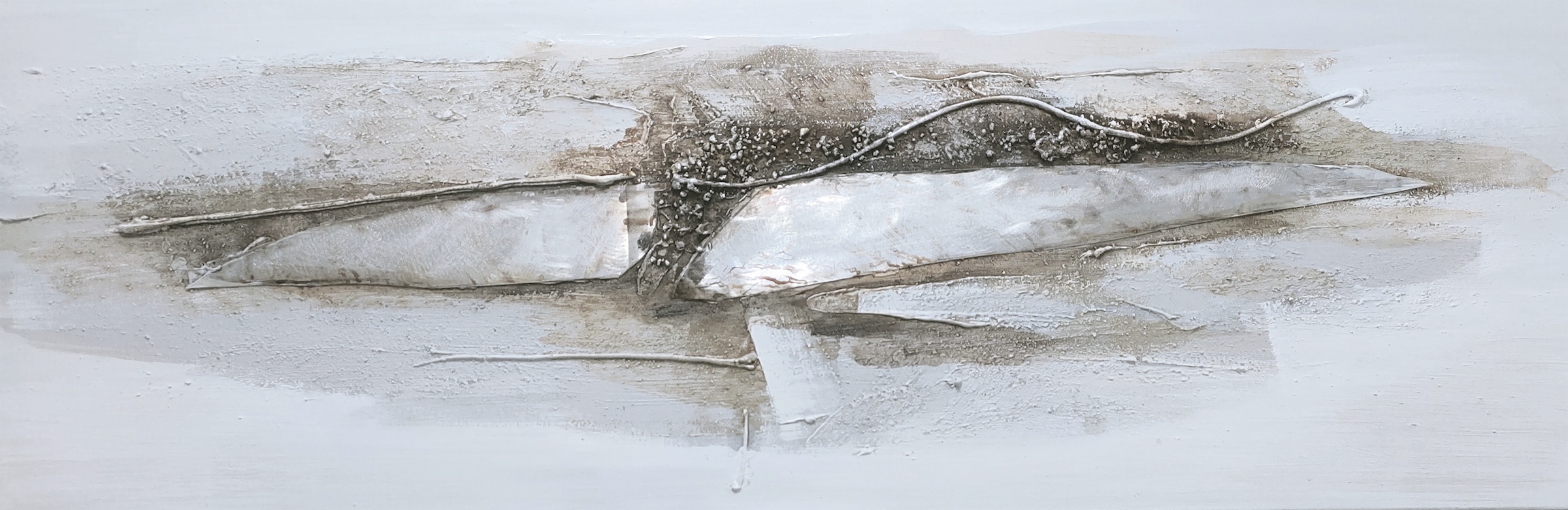 Bönninghoff (1 jedes cm Unikat, Abstrakt, 120x40 BxH: ein St.), Bild Ölgemälde, bequem kaufen
