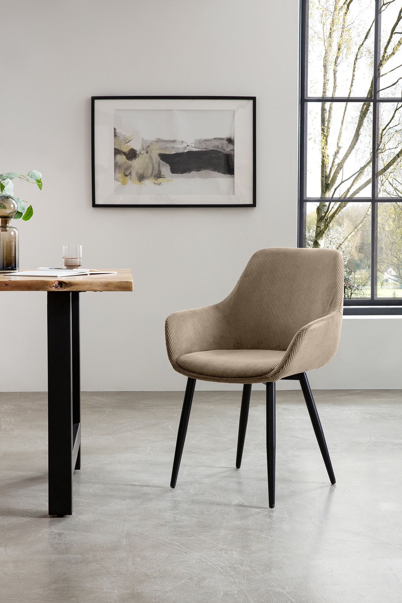 SalesFever Essgruppe, (Set, 5 tlg.), Massivholz geölt und zweifach gewachst