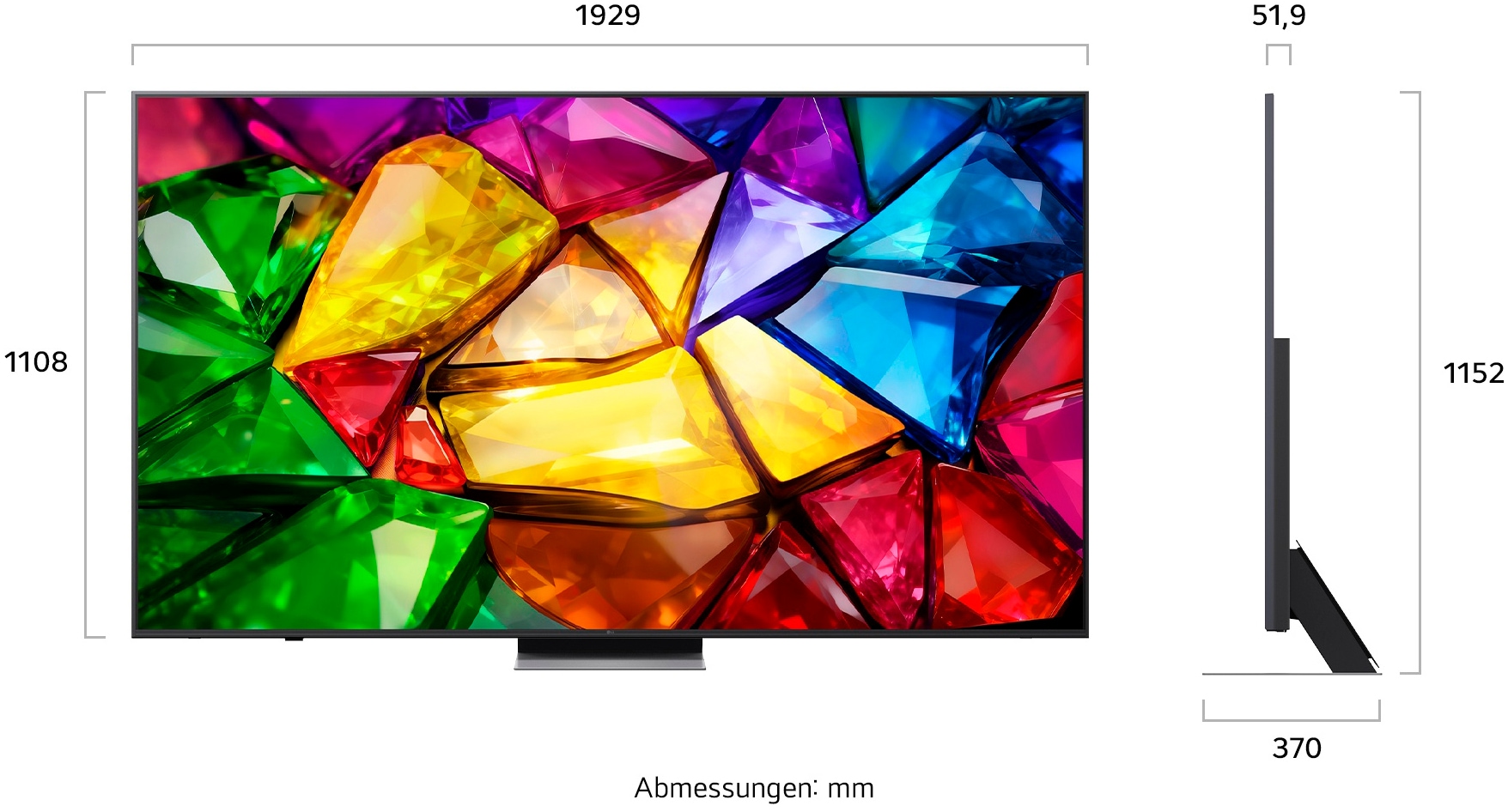 LG Mini-LED-Fernseher »86MRGB87B9B« 217 cm/86 ″ Smart-TV