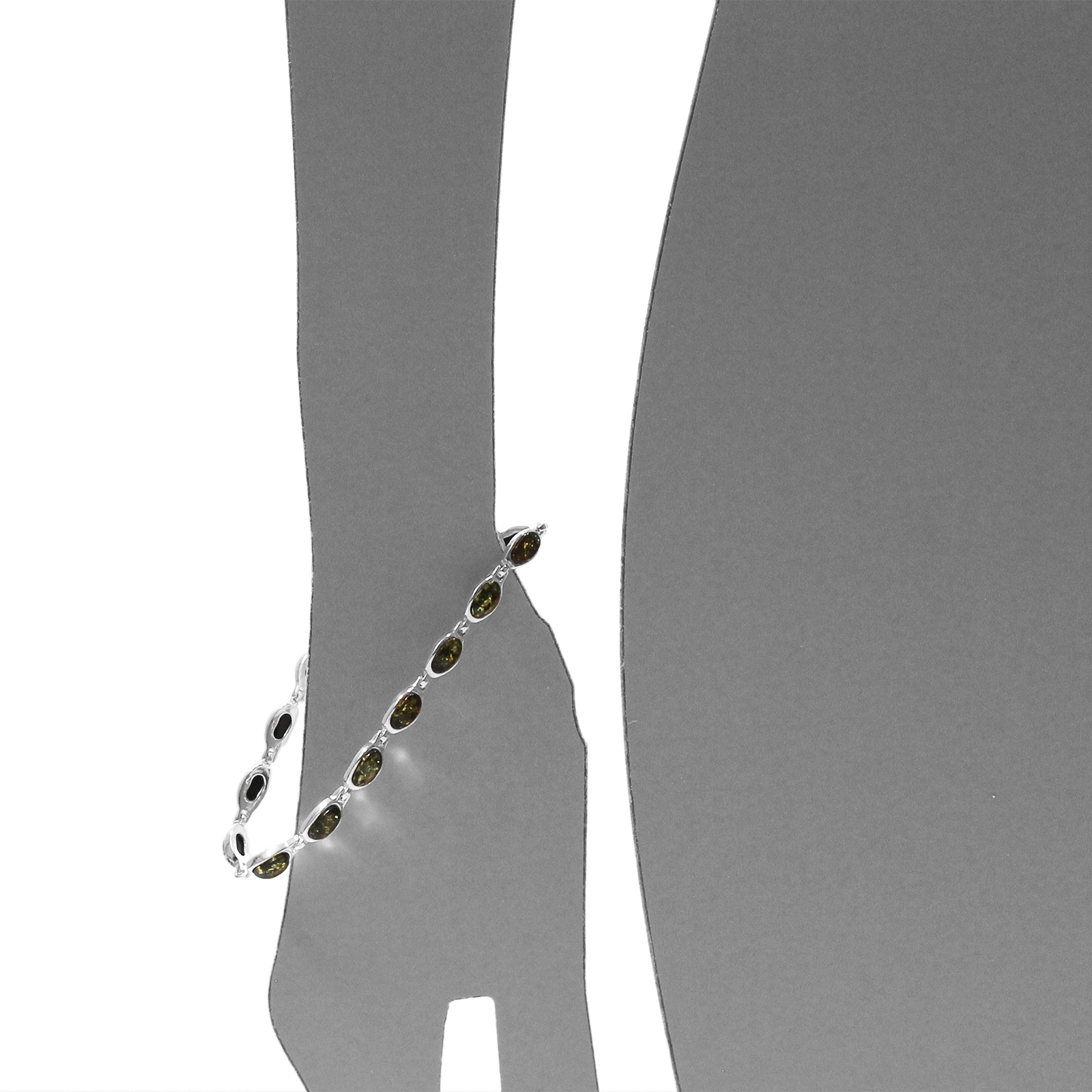 OSTSEE-SCHMUCK Armband »- Umay - Silber 925/000 - Bernstein«