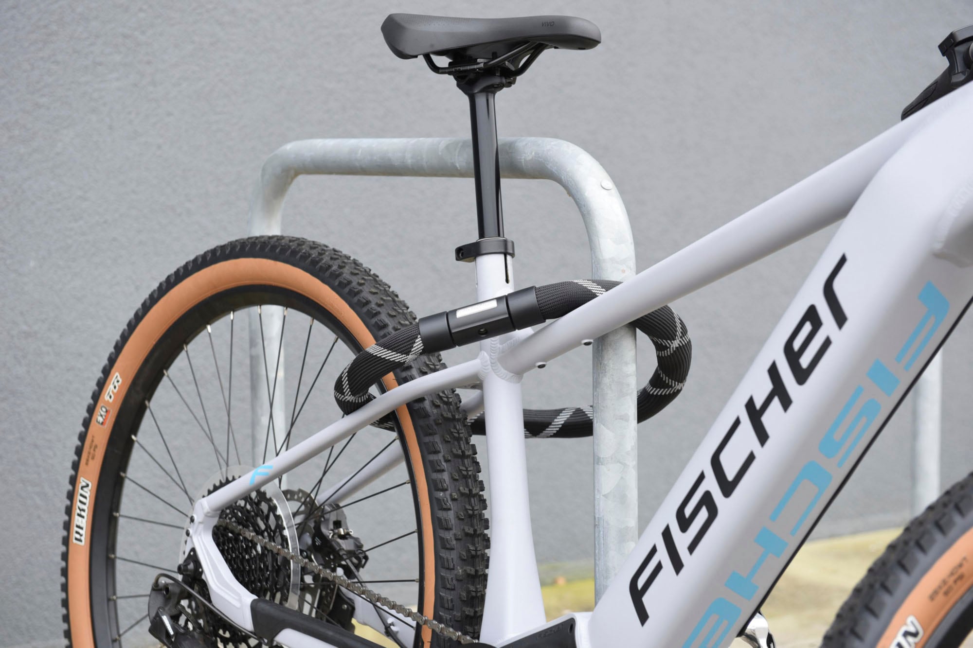 FISCHER Fahrrad Kettenschloss »Kettenschloss SILENCE CK100/32 schwarz«