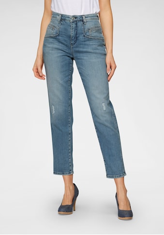 MAC Ankle-Jeans »Rich-Carrot«, Besondere Taschenlösung sorgt für eine schlanke Optik kaufen