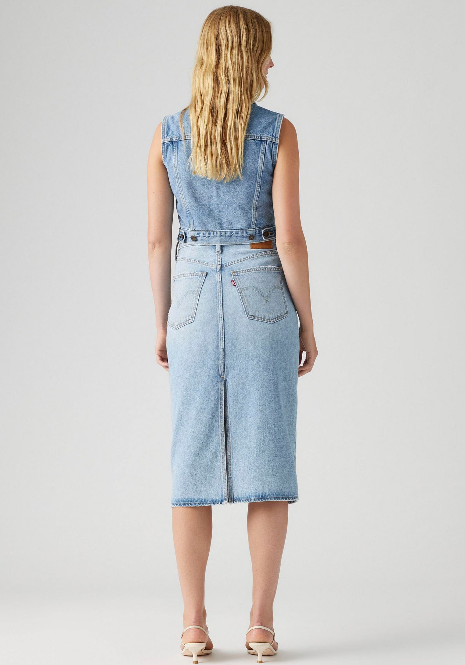 Levi's® Jeansrock »HR BACK SLIT SKIR«, mit Schlitz hinten