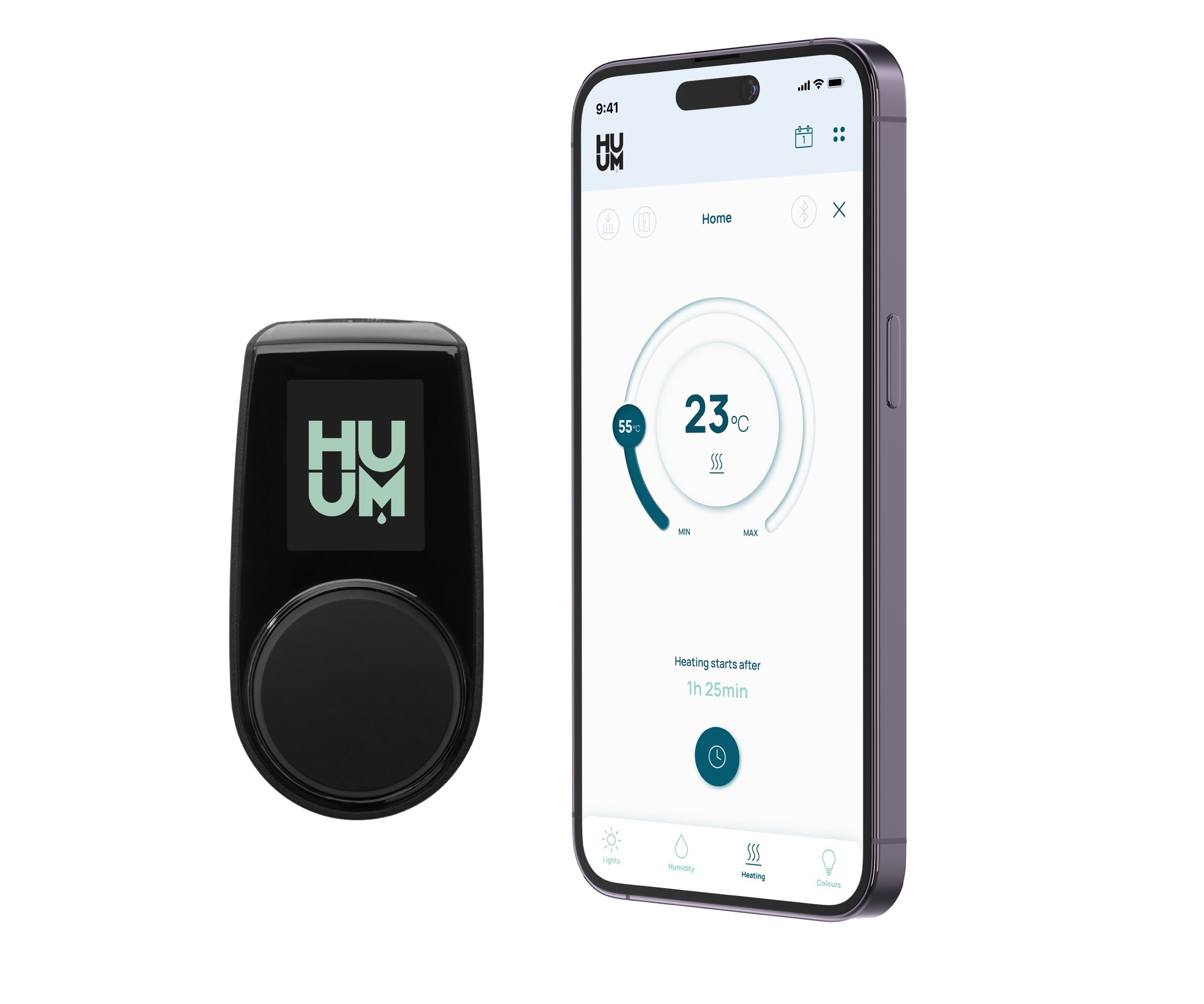 Karibu Saunaofen »für Außensteuerung 9 kW SET mit WiFi-Steuerung« mit WLAN-fähigem Steuergerät