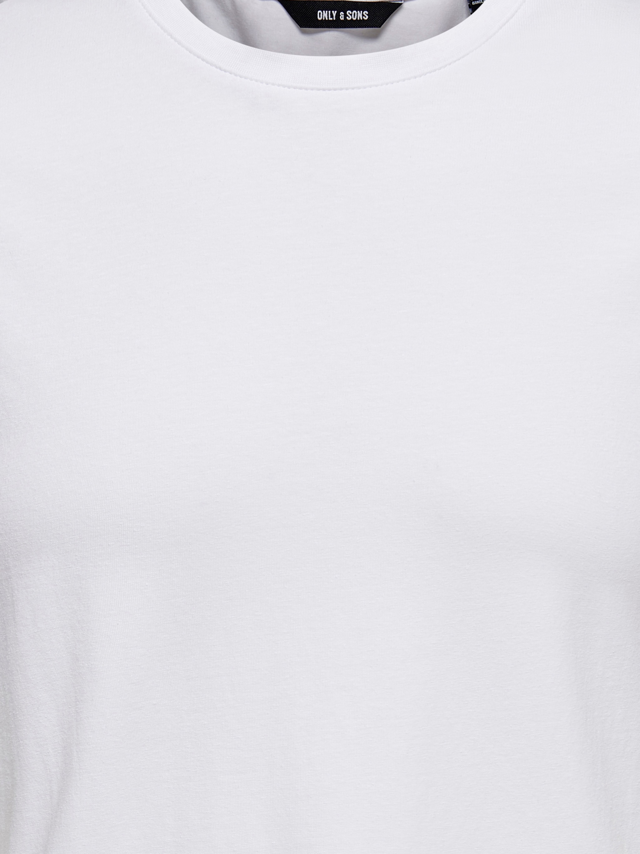 ONLY & SONS T-Shirt »ONSBASIC SLIM O-NECK 2-PACK NOOS« Packung, 2 Stk.
