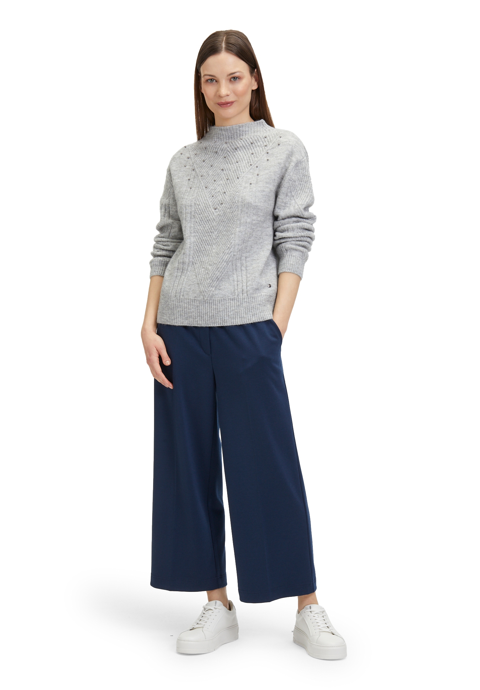 Betty&Co Schlupfhose »Schlupfhose mit Struktur«