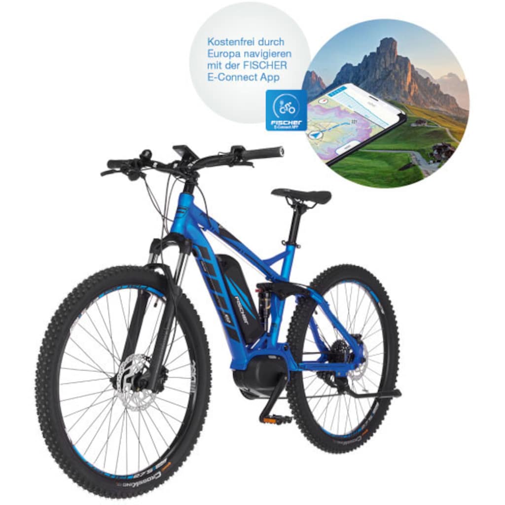 FISCHER Fahrrad E-Bike »MONTIS EM 1862 557«, 10 Gang