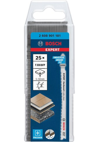 Bosch Professional Stichsägeblatt »EXPERT Hardwood 2-side clean-T 308 BFP«, (Set, 25 St.) kaufen