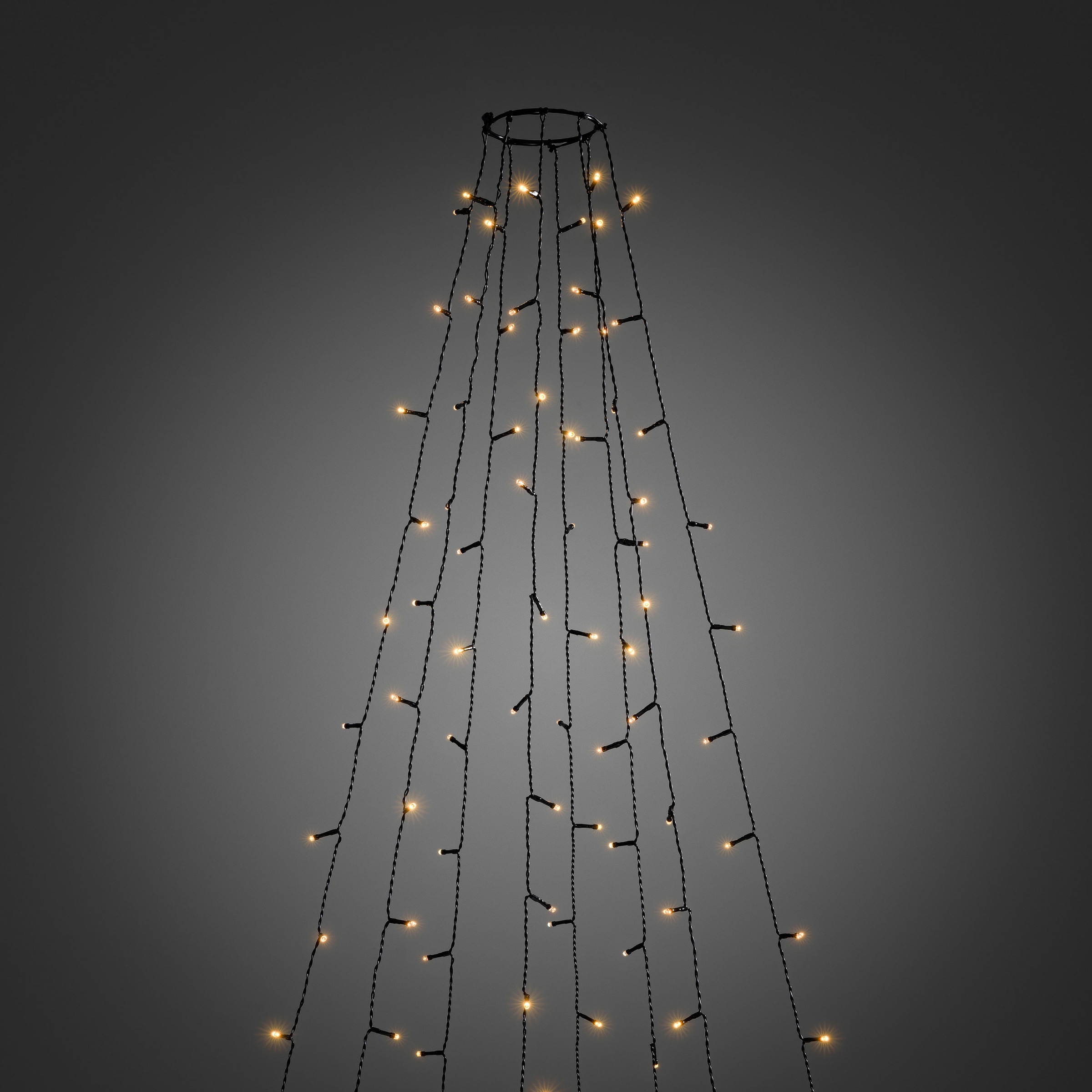 KONSTSMIDE LED-Baummantel Ø bequem 400 Dioden kaufen Ring Stränge aussen, 50 Christbaumschmuck«, online mit 8 St.-flammig, à Lichterkette »Weihnachtsdeko 15, LED