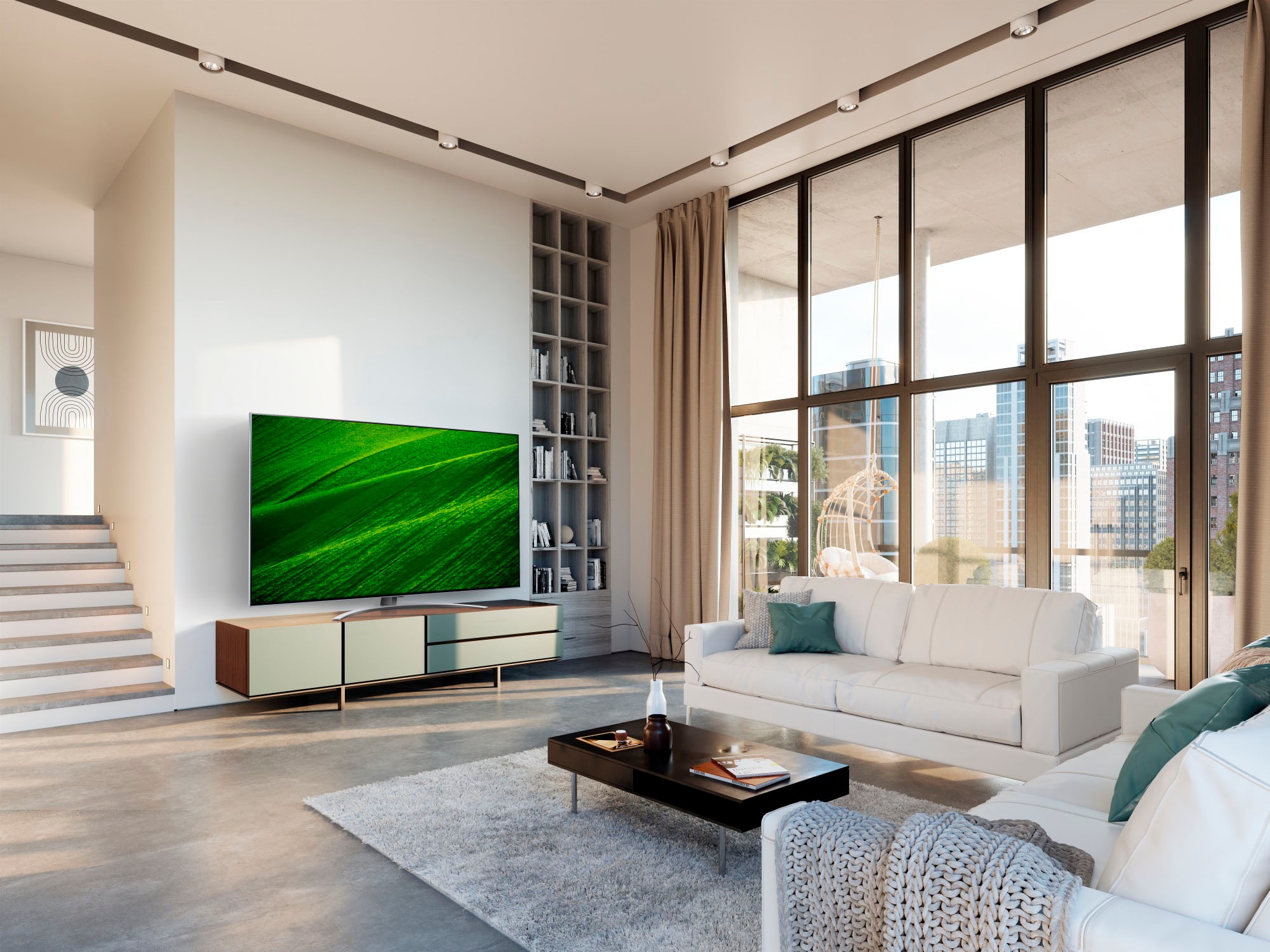 LG QNED-Fernseher »75QNED829QB«, 4K Ultra HD, Smart-TV