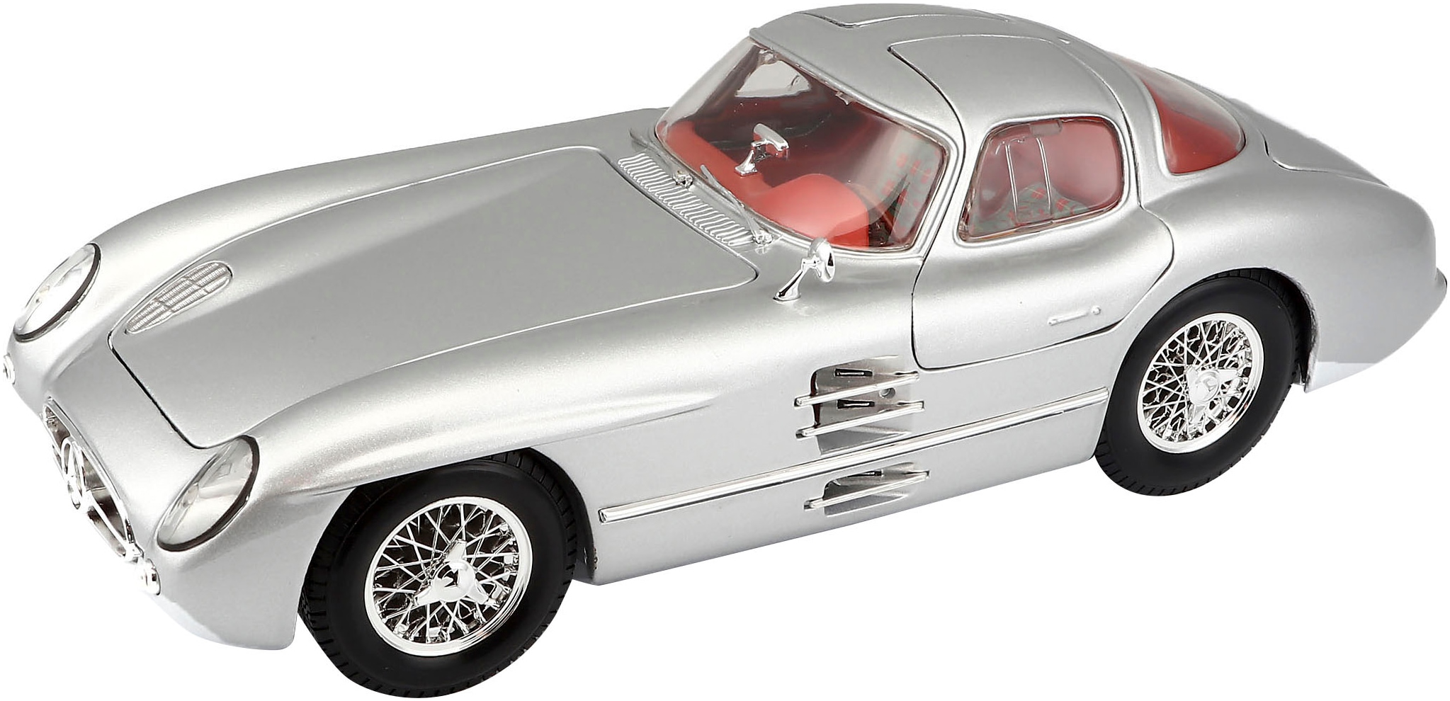 Sammlerauto »Mercedes 300SLR Uhlenhaut Coupé '55«, 1:18