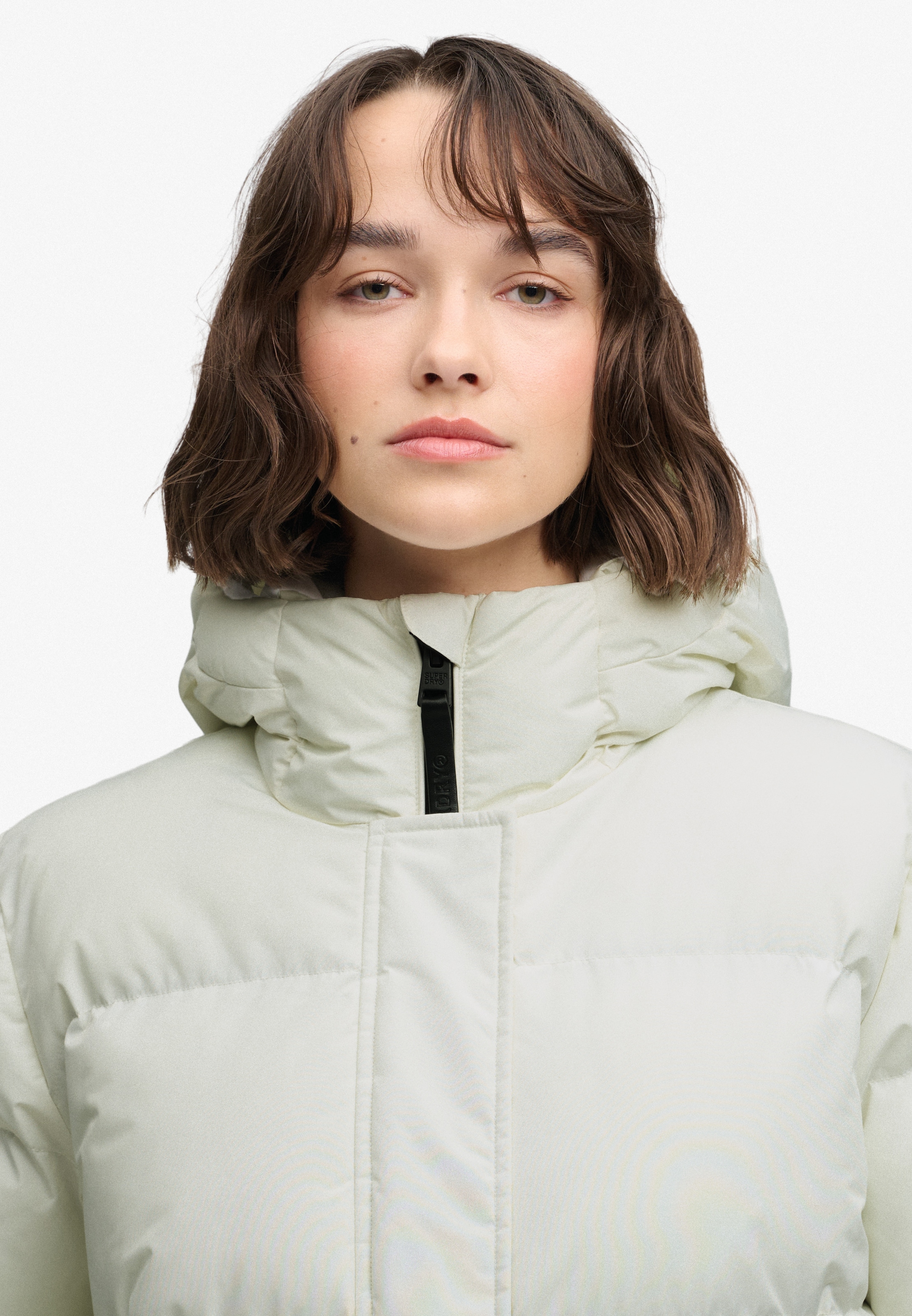 Superdry Steppjacke »HOODED 5 BAFFLE SPORTS PUFFER« mit Kapuze Kunstfaser, relaxed fit