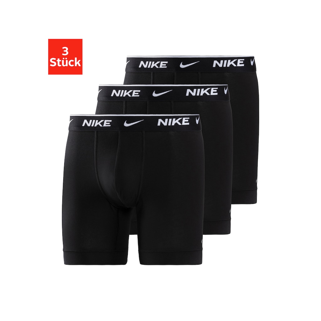 NIKE Underwear Boxer, (3 St.), mit besonders langem Bein