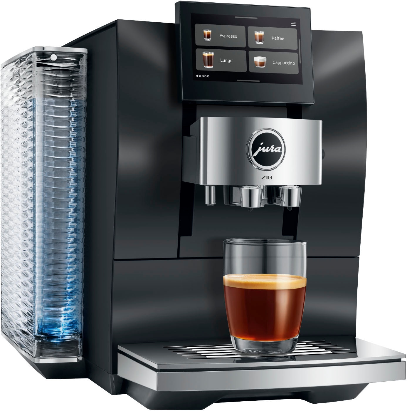 JURA Kaffeevollautomat »Z10 Obsidian Black (EC)«