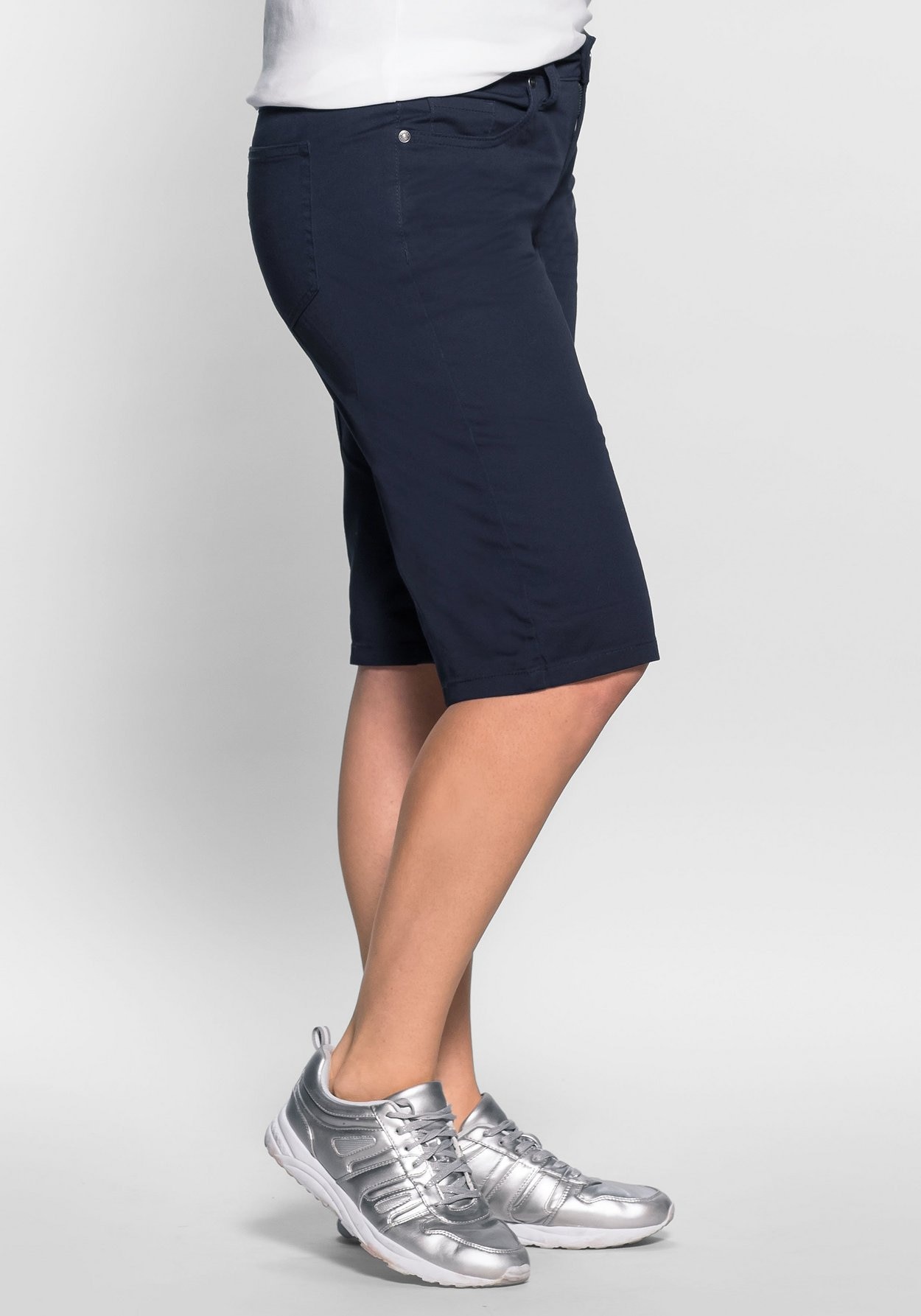 Sheego Bermudas »Bermudas Elastische Baumwollmischung«