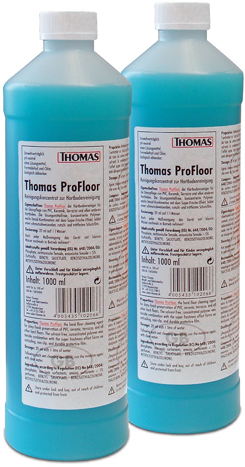 Thomas Fussbodenreiniger »ProFloor Hartbodenreiniger«, 2x1l Flasche