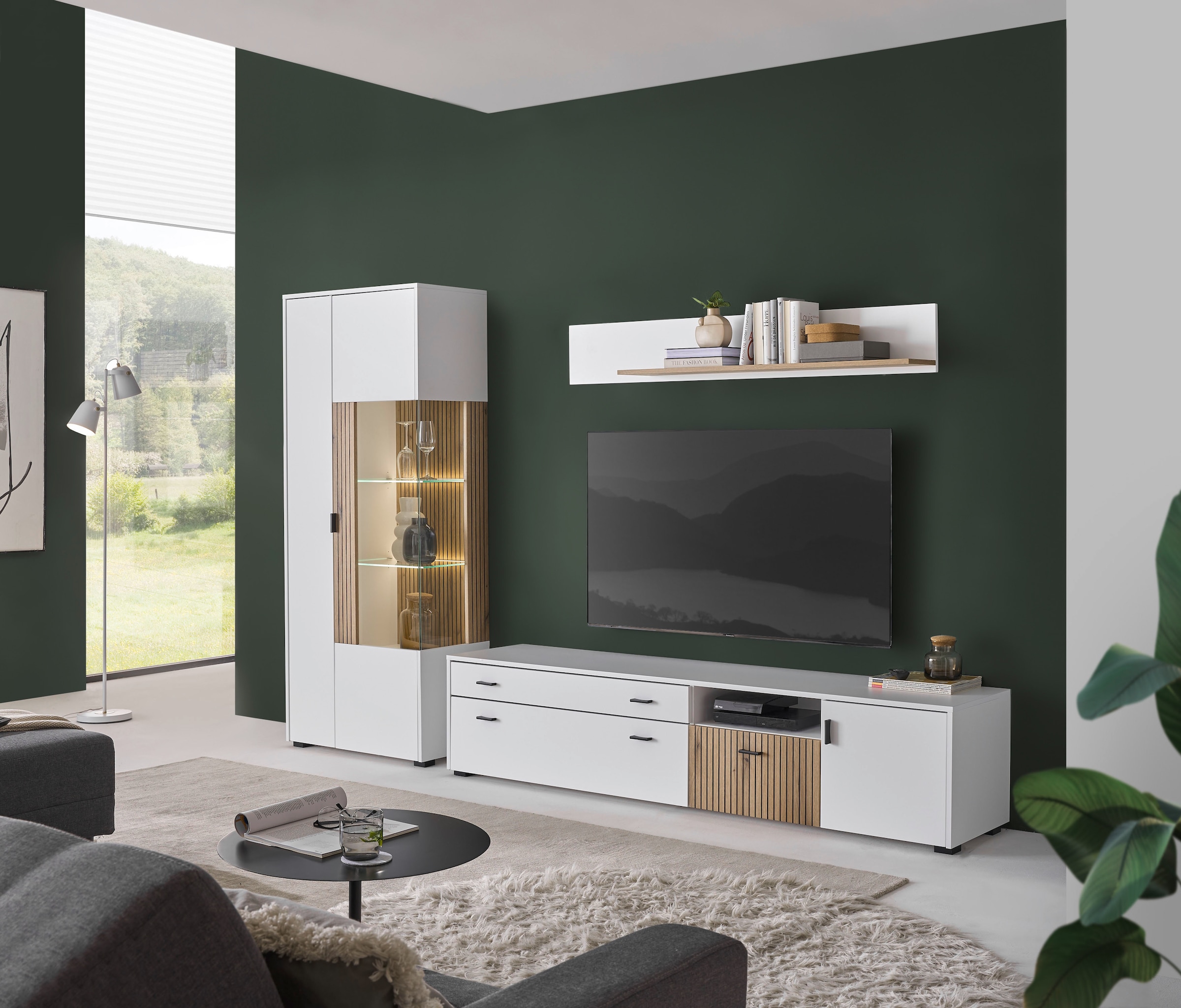 Home affaire Wohnwand »HUDSON« Set, 3 Stk. tlg.