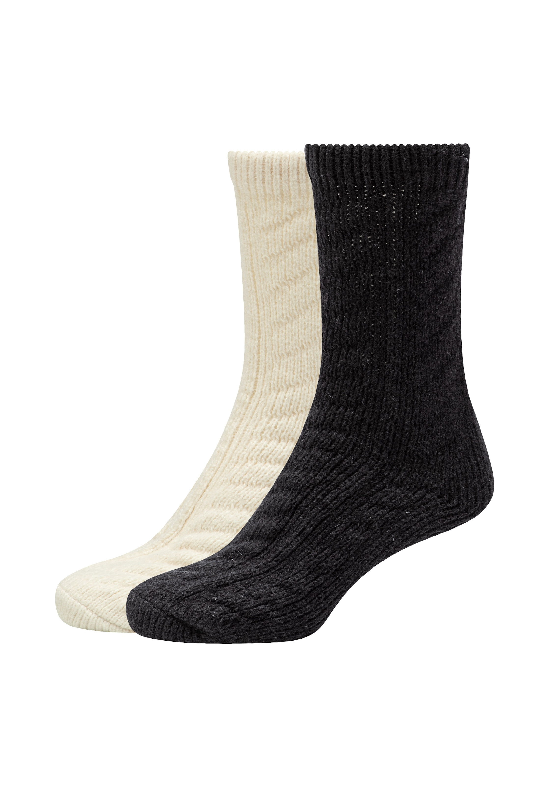 s.Oliver Socken »warm & cozy« 4 Paar tlg. mit Zopfmuster