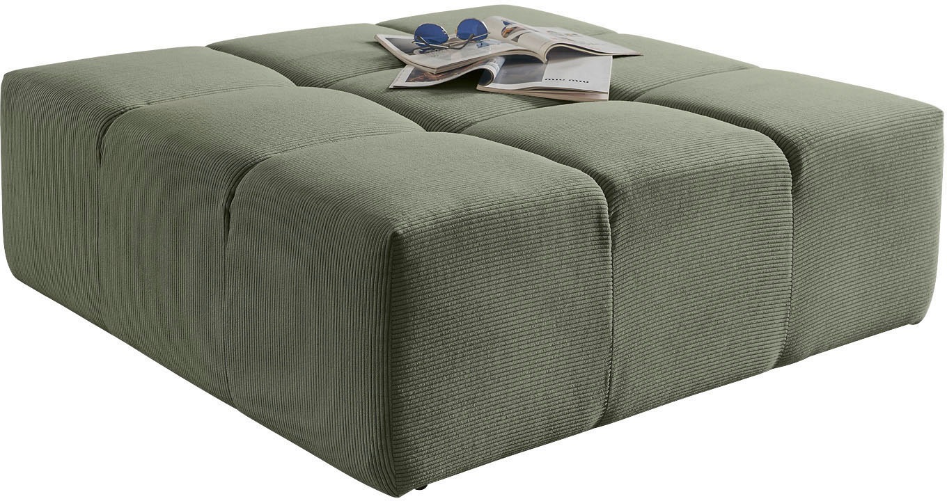 INOSIGN Polsterhocker »Ancona«, passend zur "Ancona"-Polsterserie, auch in Cord + Easy Care