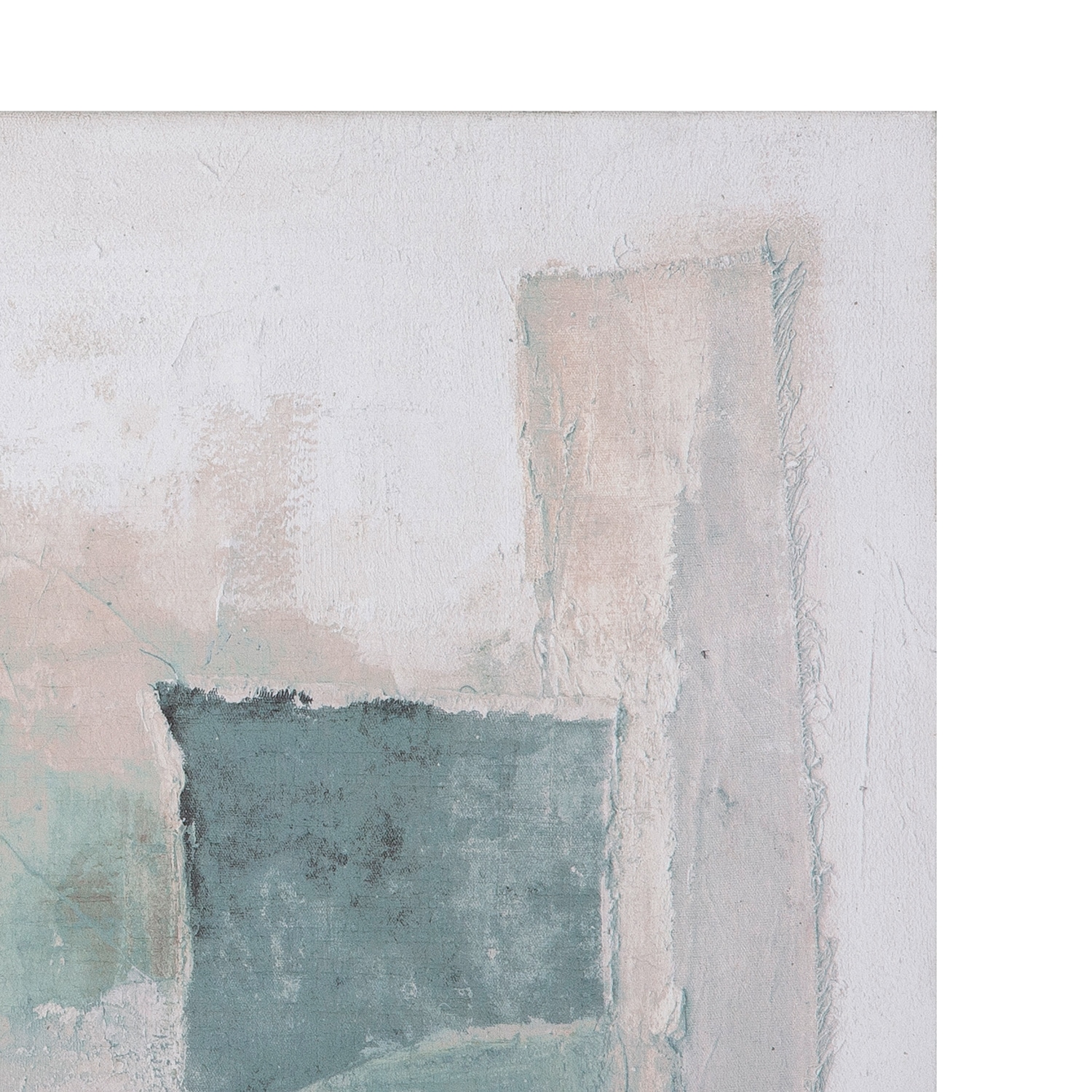GILDE Leinwandbild »Bild rechteckig Magul weiß H. 80 cm«, (1 St.)