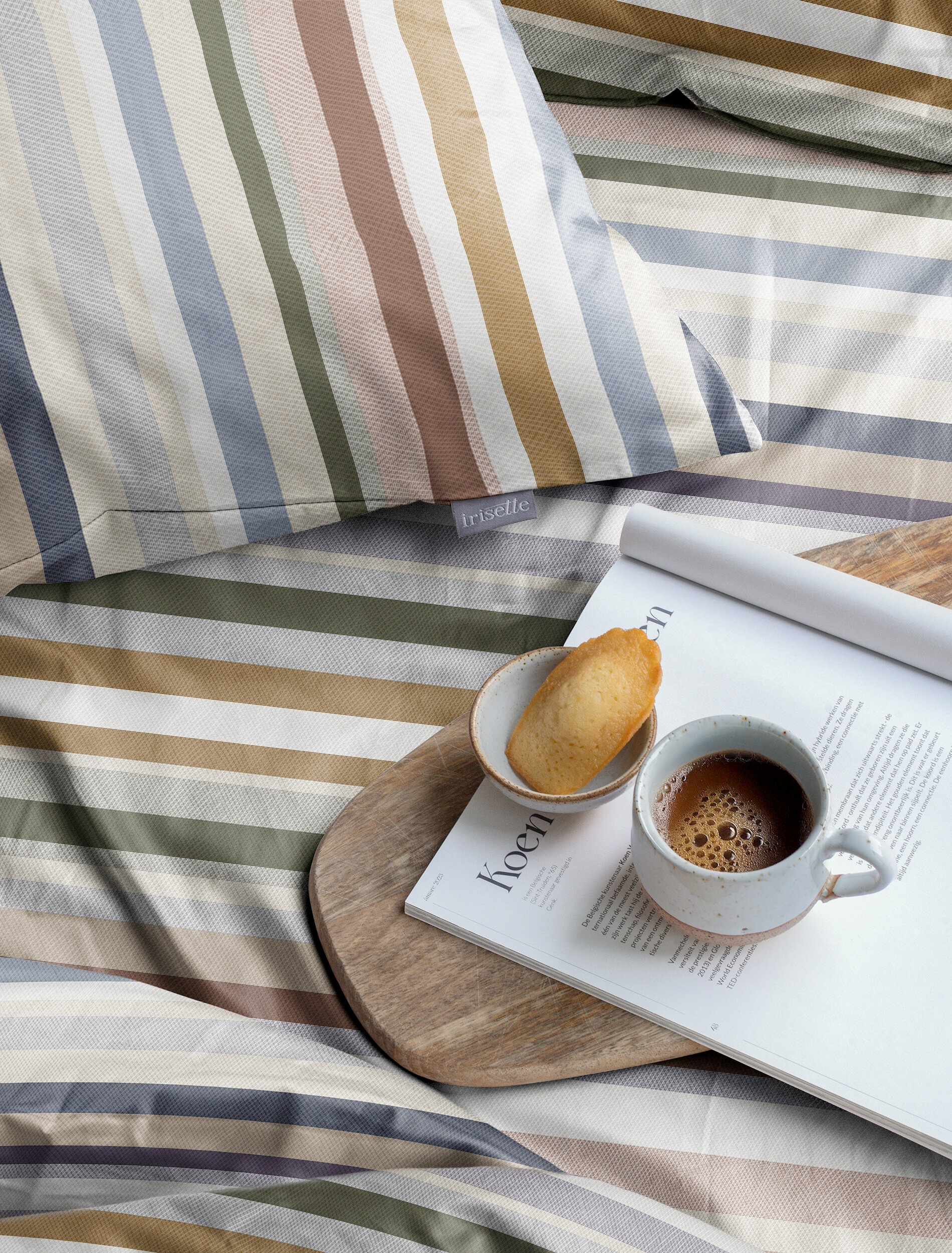 Irisette Bettwäsche »Wave 8690« 2 anschmiegsam und atmungsaktiv, Ganzjahresqualität