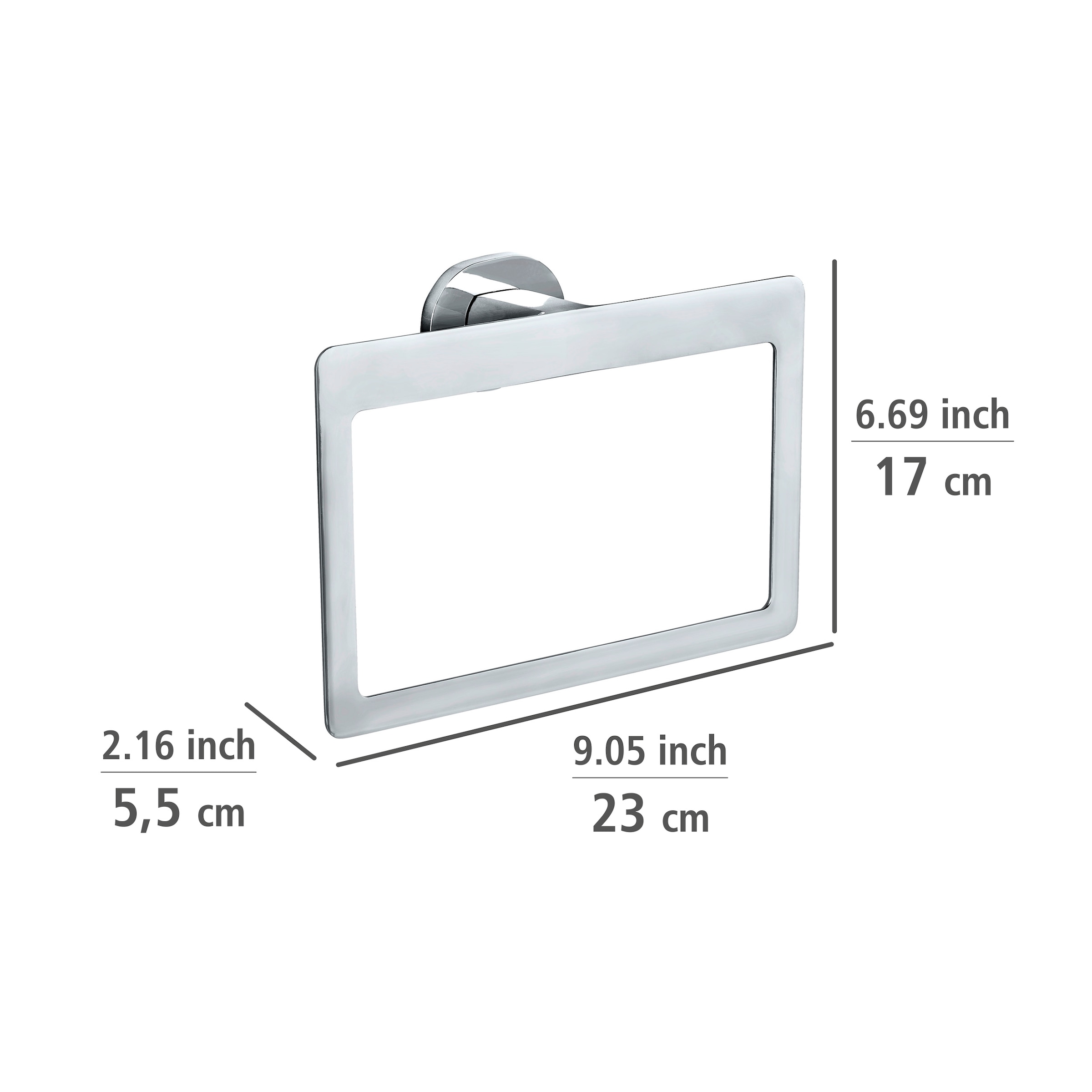 WENKO Handtuchring »UV-Loc® Maribor« befestigen ohne Bohren