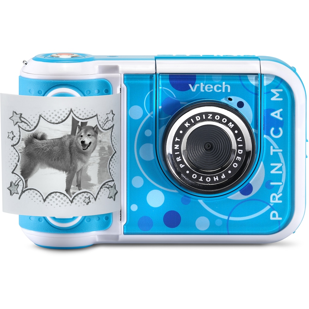 Vtech® Kinderkamera »KidiZoom Print Cam, blau«, 5 MP, mit eingebautem Thermodrucker