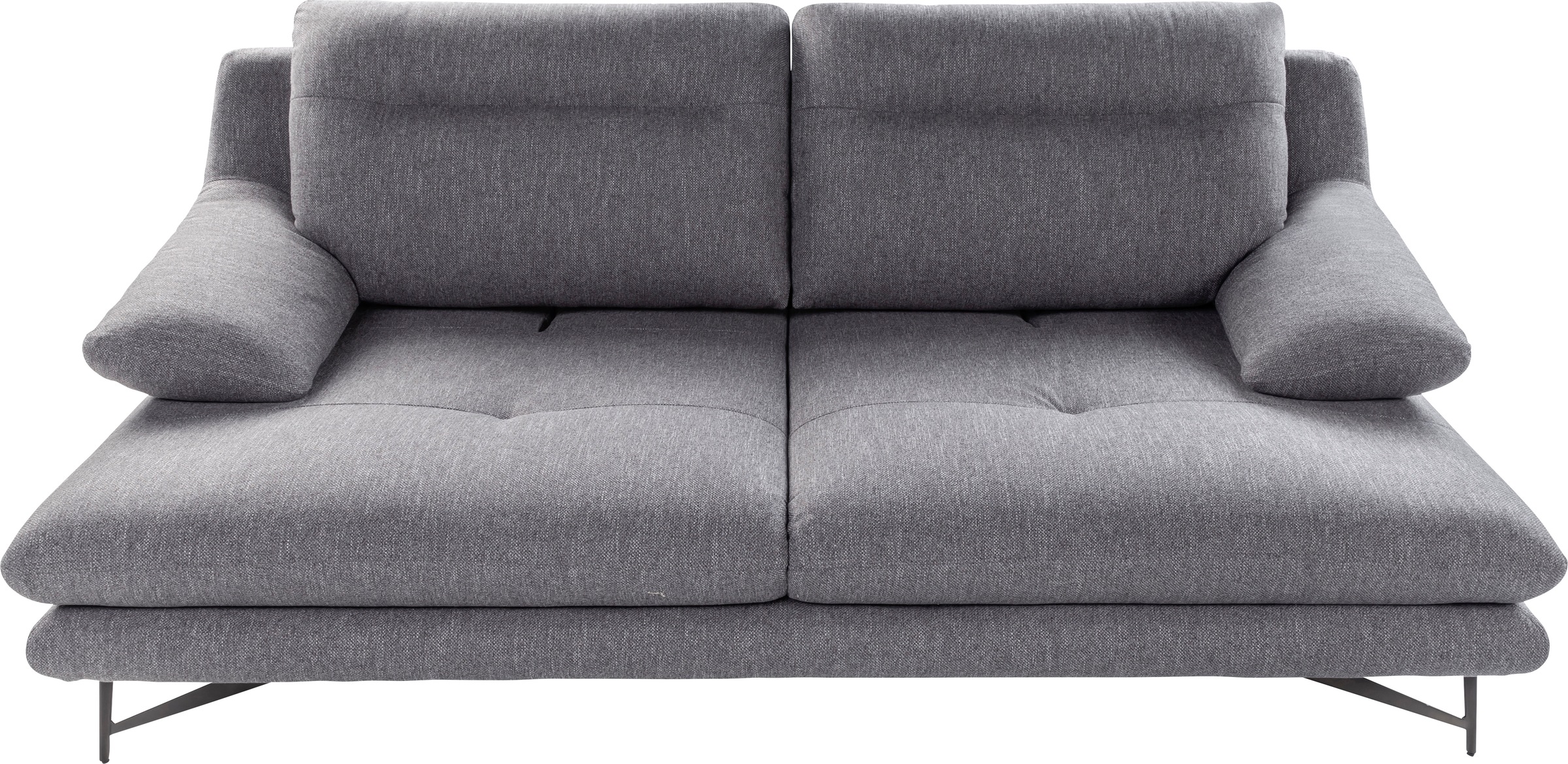 CALIA ITALIA 2-Sitzer »Cezanne, italienisches Designsofa mit erstklassigem Sitzkomfort«, wahlweise mit Sitztiefenverstellung