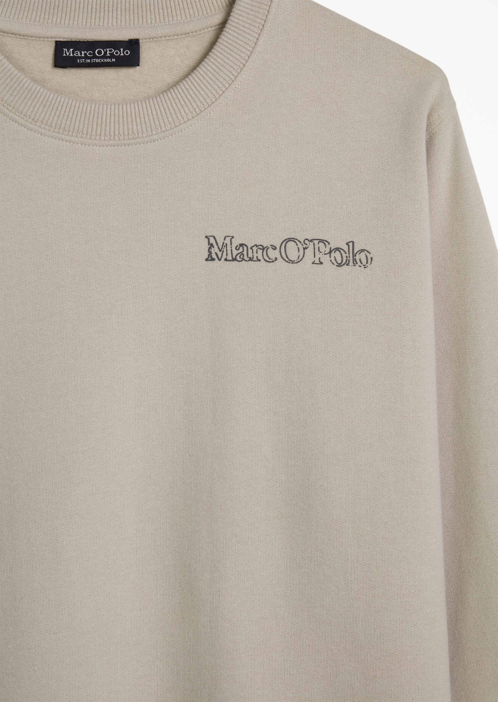 Marc O'Polo Sweatshirt , reine Baumwolle, Rückenprint
