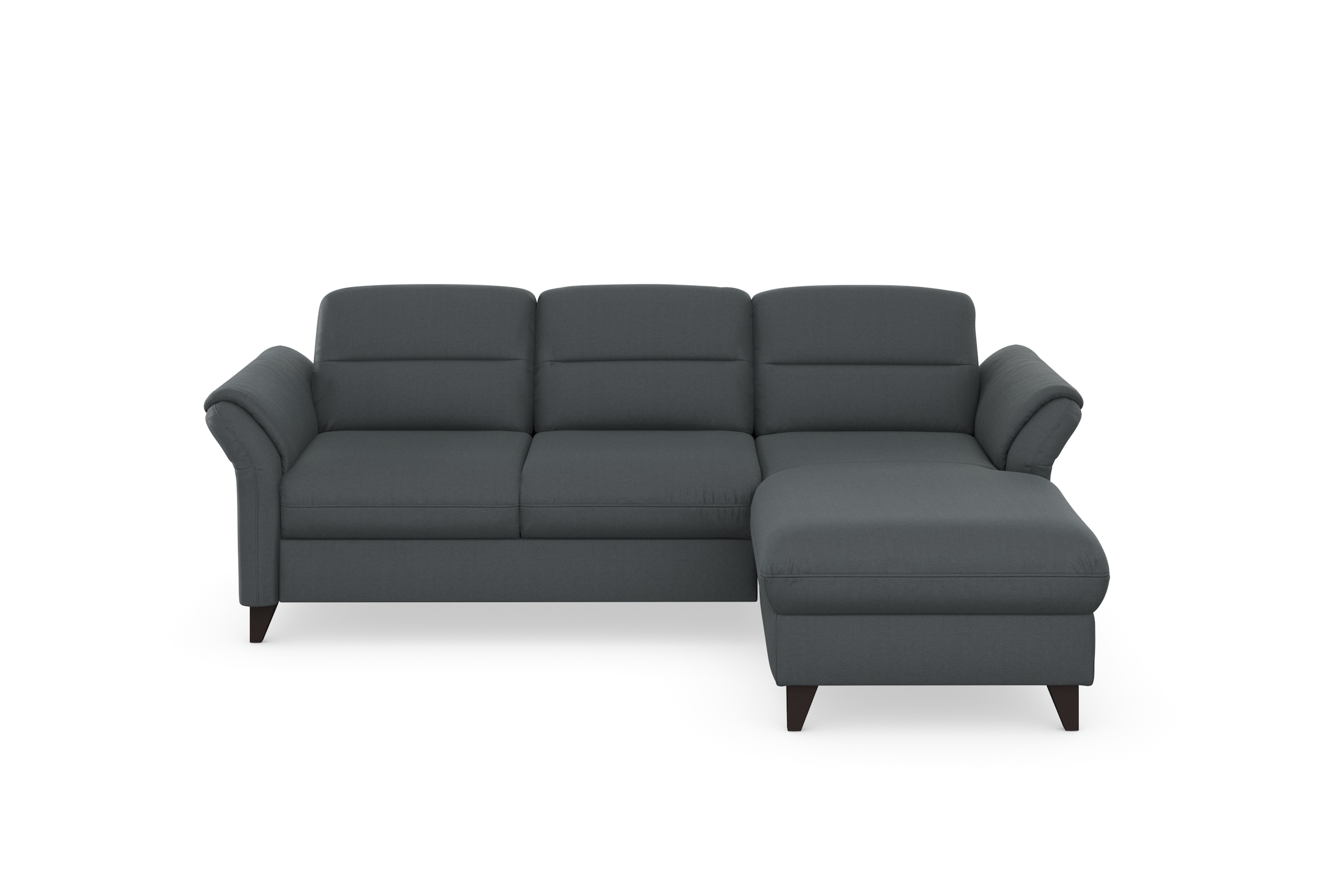 sit&more Ecksofa »Mellum L-Form«, Federkern, wahlweise mit Bettfunktion, Bettkasten und Armteilfunktion