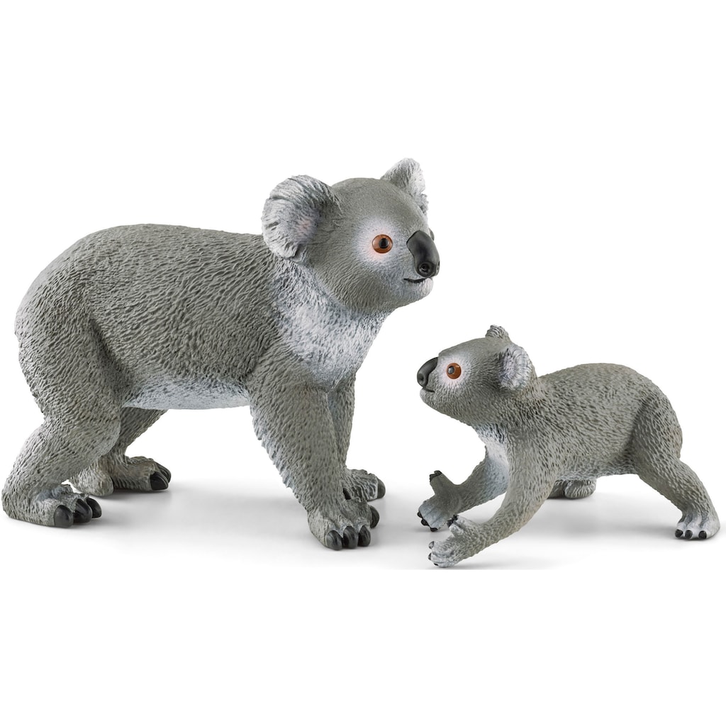 Schleich® Spielfigur »WILD LIFE, Koala Mutter mit Baby (42566)«