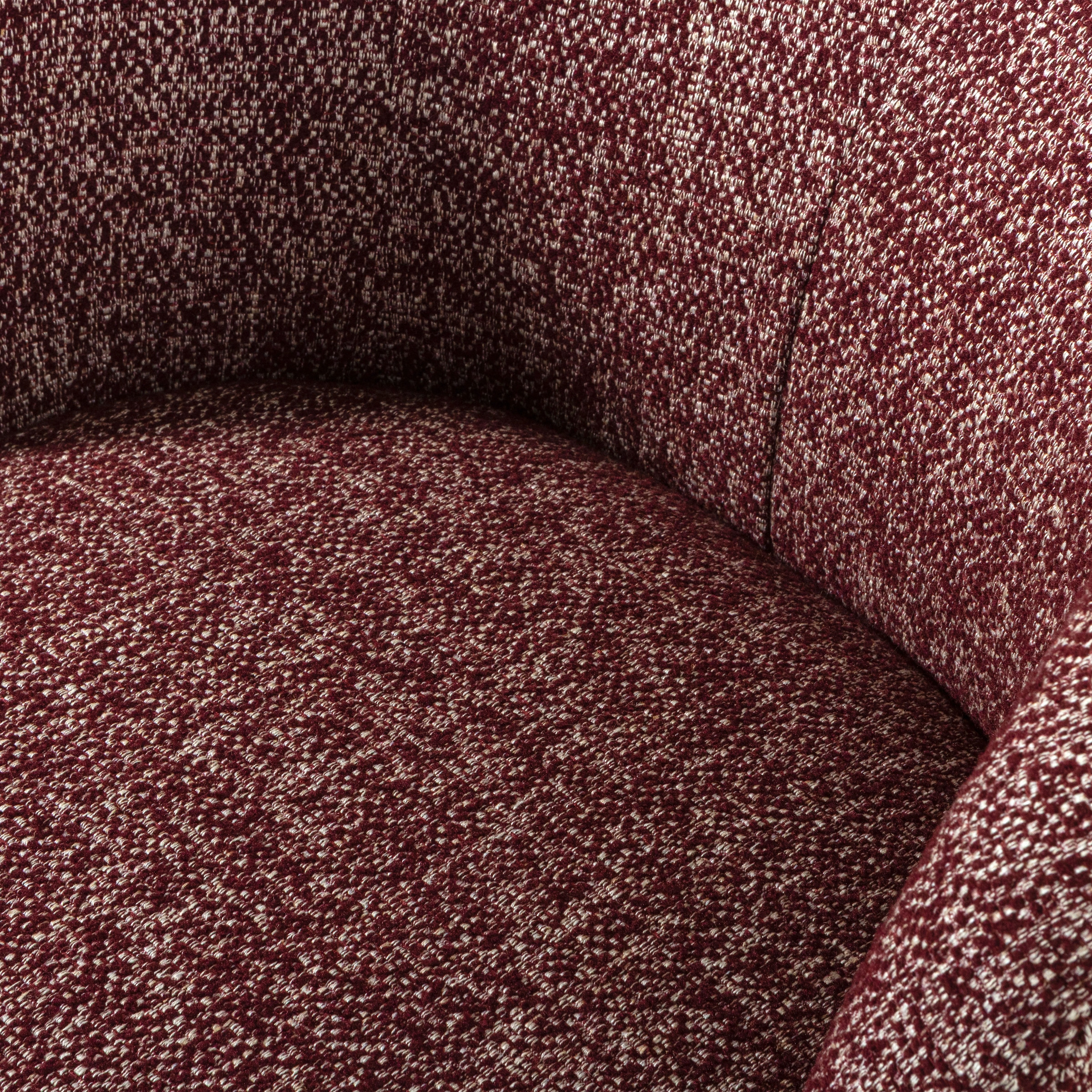 WOOOD Drehsessel »Serra Mischgewebe Bezug mit Drehmechanismus H 68 x B 70 x T 77 cm« Tragkraft 120 kg, vollständig montiert, Geringe Verschleißfestigkeit