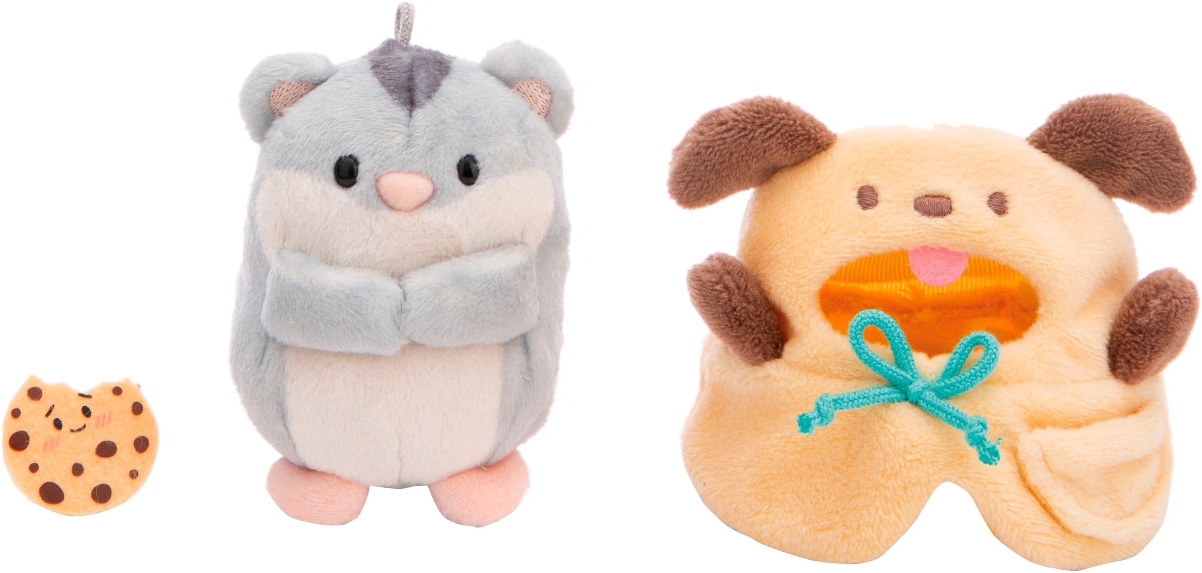 Nici Kuscheltier »mymochi, Hamster Shai, 8 cm«, mit Keks und Hundekostüm, in Geschenkbox