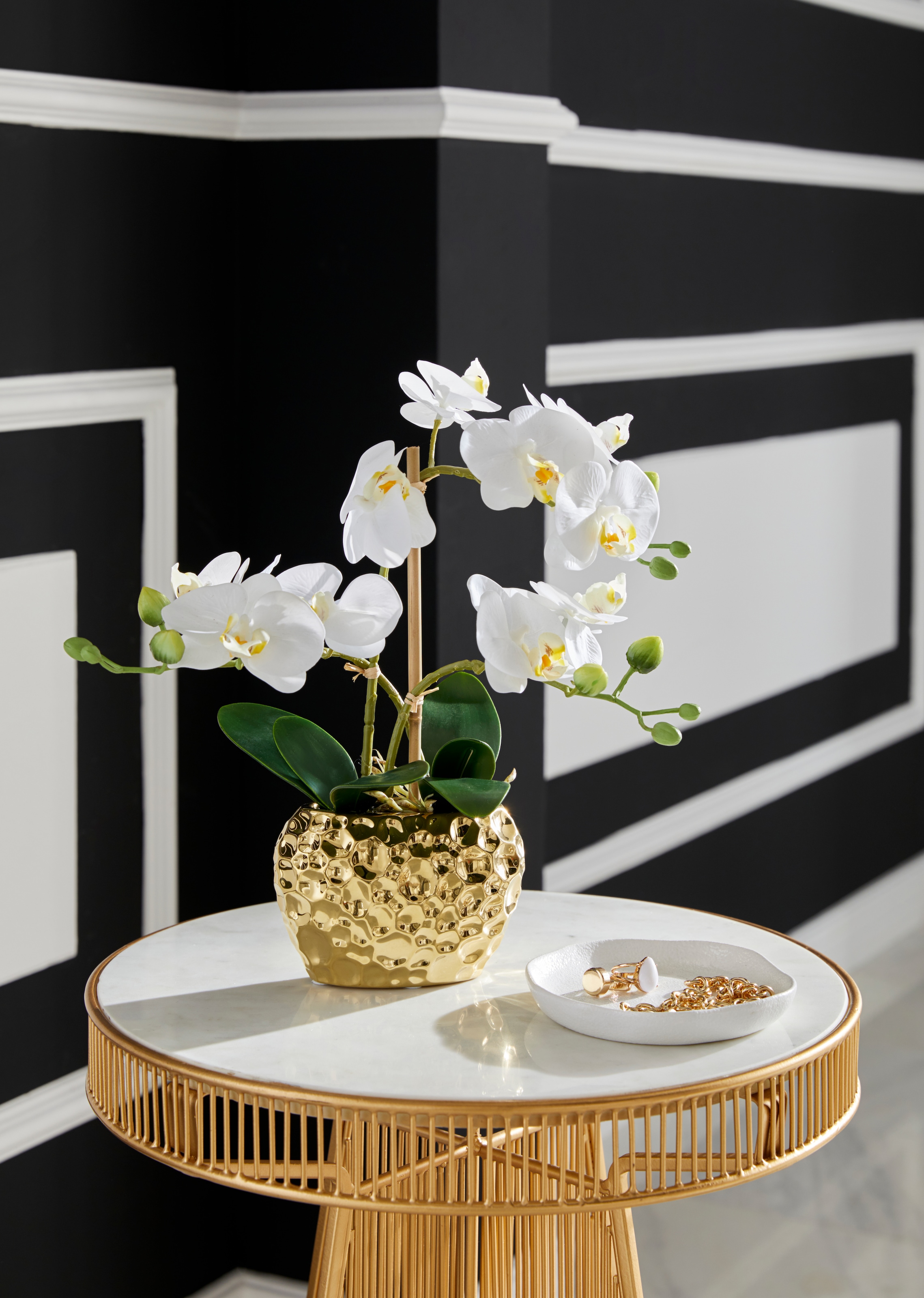 Leonique Kunstpflanze »Orchidee«, Kunstorchidee, im Topf, Bestseller, über 2500 4,5-Sterne-Bewertungen