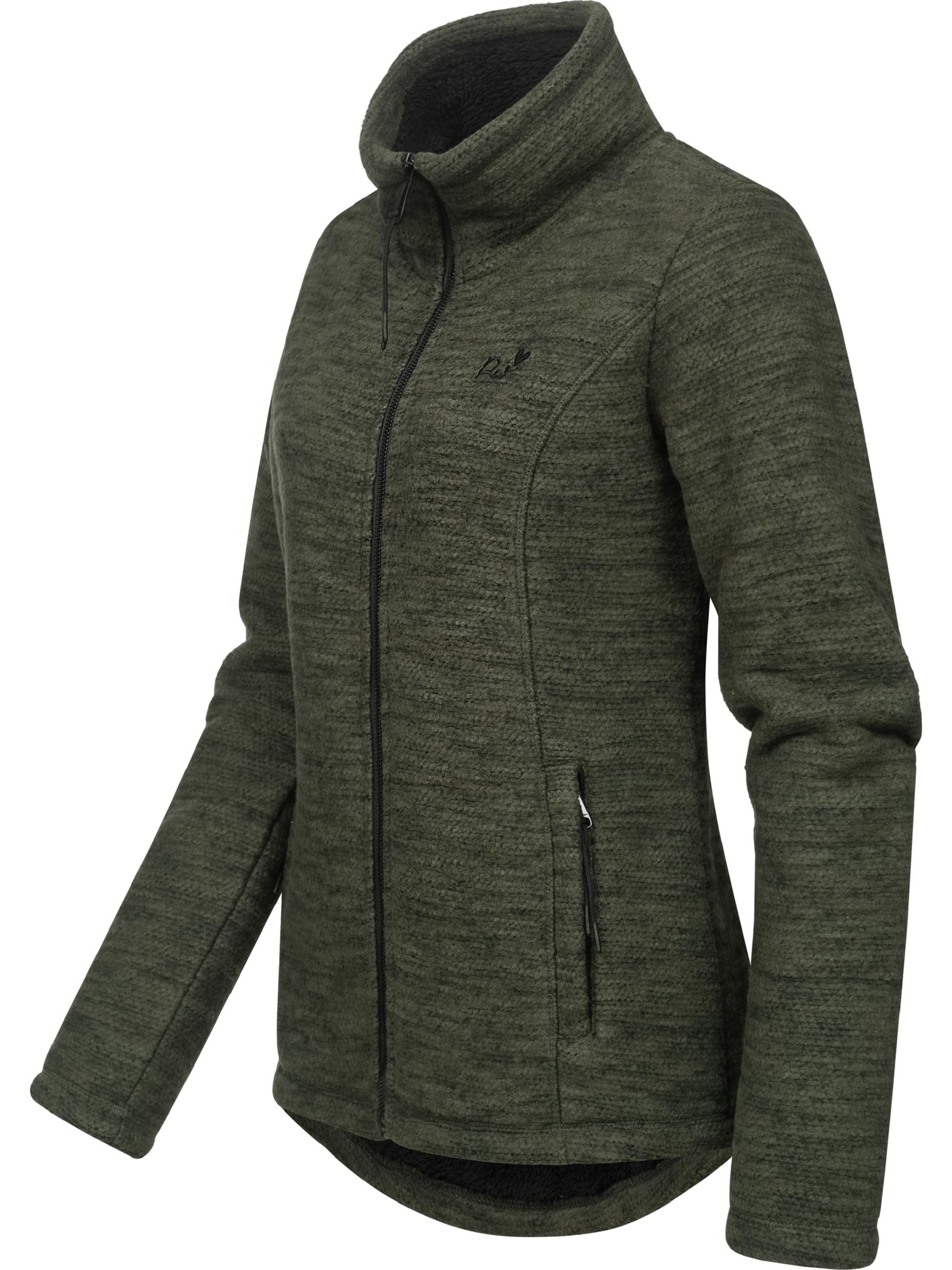 Ragwear Kapuzensweatjacke »Strickjacke Liram Melange«