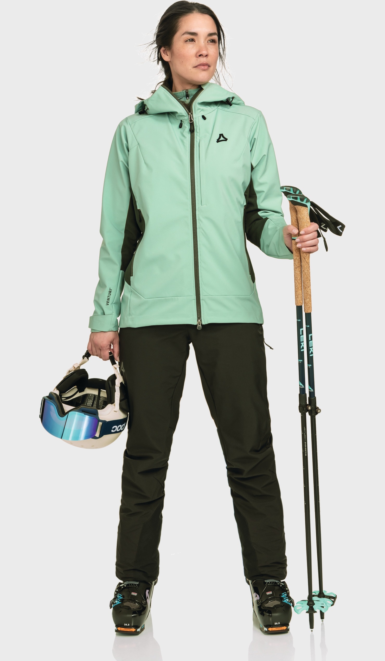Schöffel Outdoorjacke »Softshell Jk Style Milagle WMS« mit Kapuze