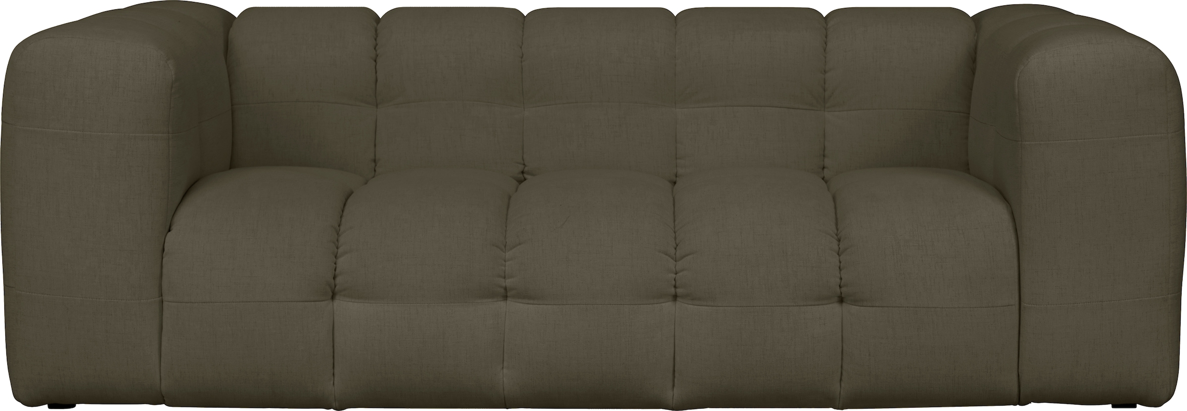 LeGer Home by Lena Gercke 3-Sitzer »TALISHA Designersofa, moderne Steppung, Maße B/T/H: 229/110/75 cm«, moderne Steppung, hoher Sitzkomfort