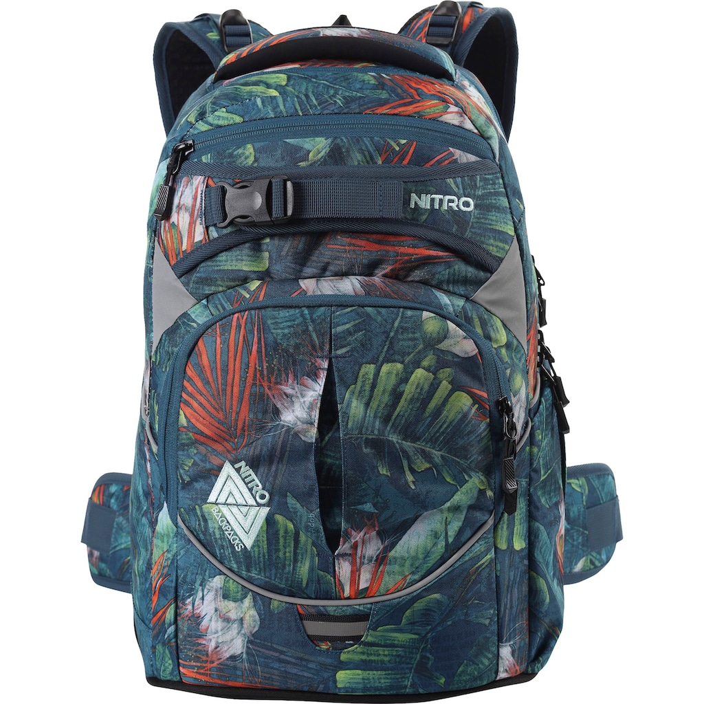 NITRO Schulrucksack »Superhero«, Reflektoren