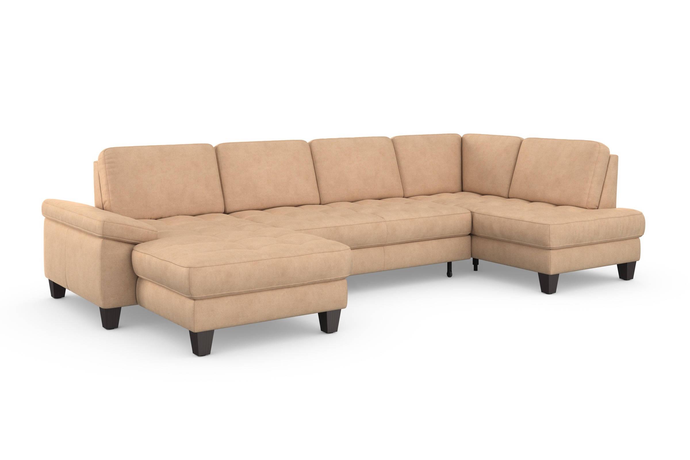 sit&more Wohnlandschaft »Westham U-Form«, wahlweise mit Bettfunktion, Bettkasten, Sitztiefenverstellung