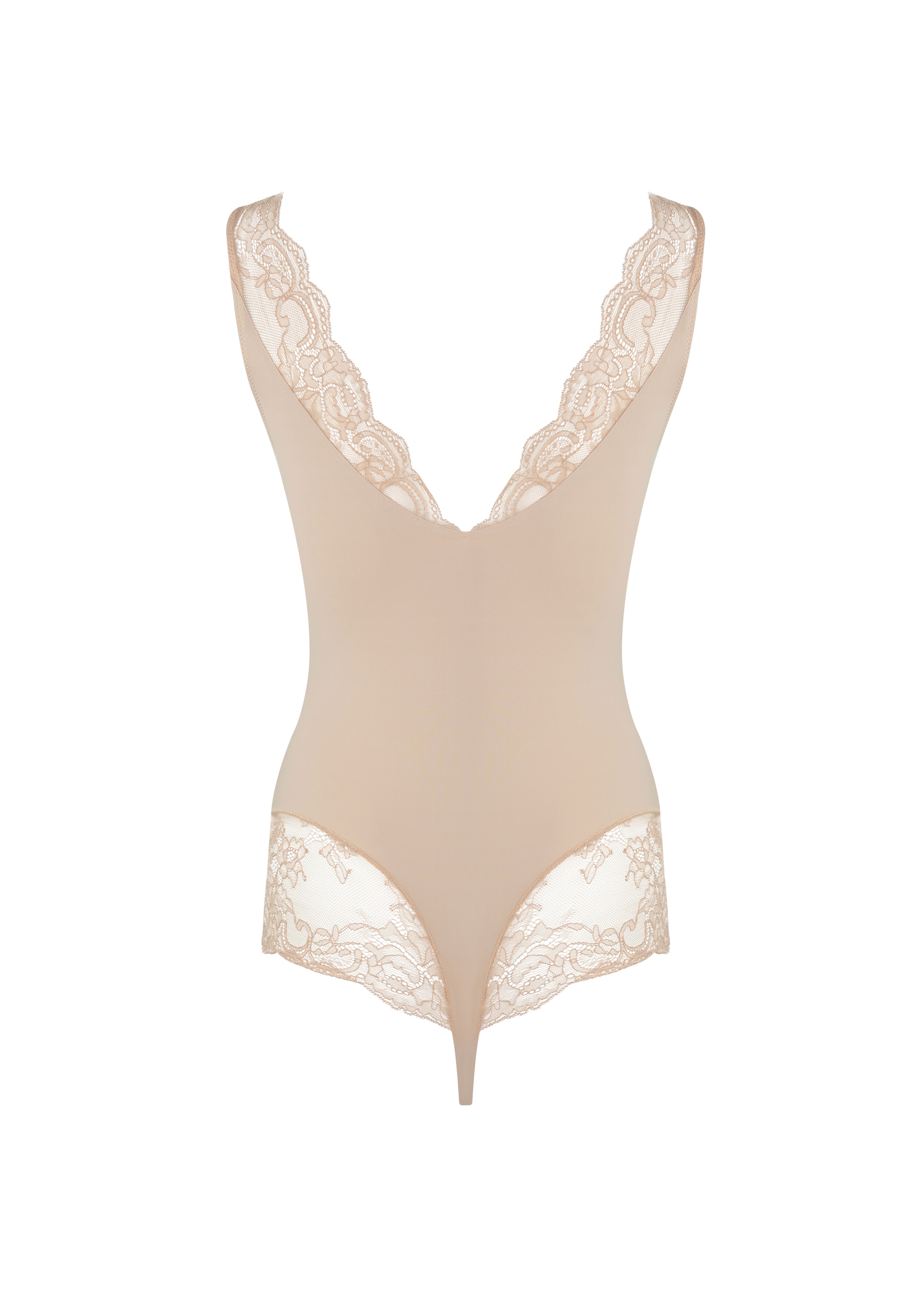 MAGIC Bodyfashion Stringbody leichter Shape-Effekt, elegant, mit Spitze