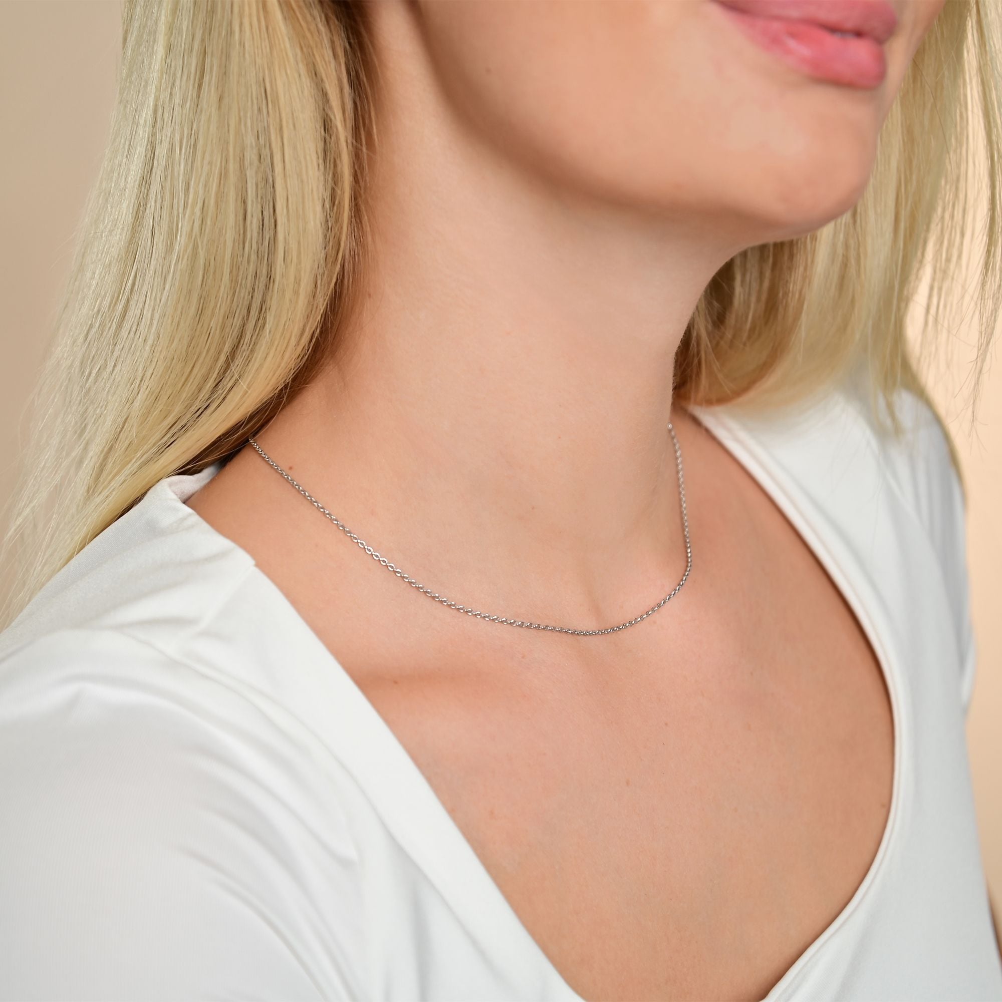 Adelia´s Gliederkette »Unisex Halskette ¿ Ankerkette aus 925 Silber 50 cm«