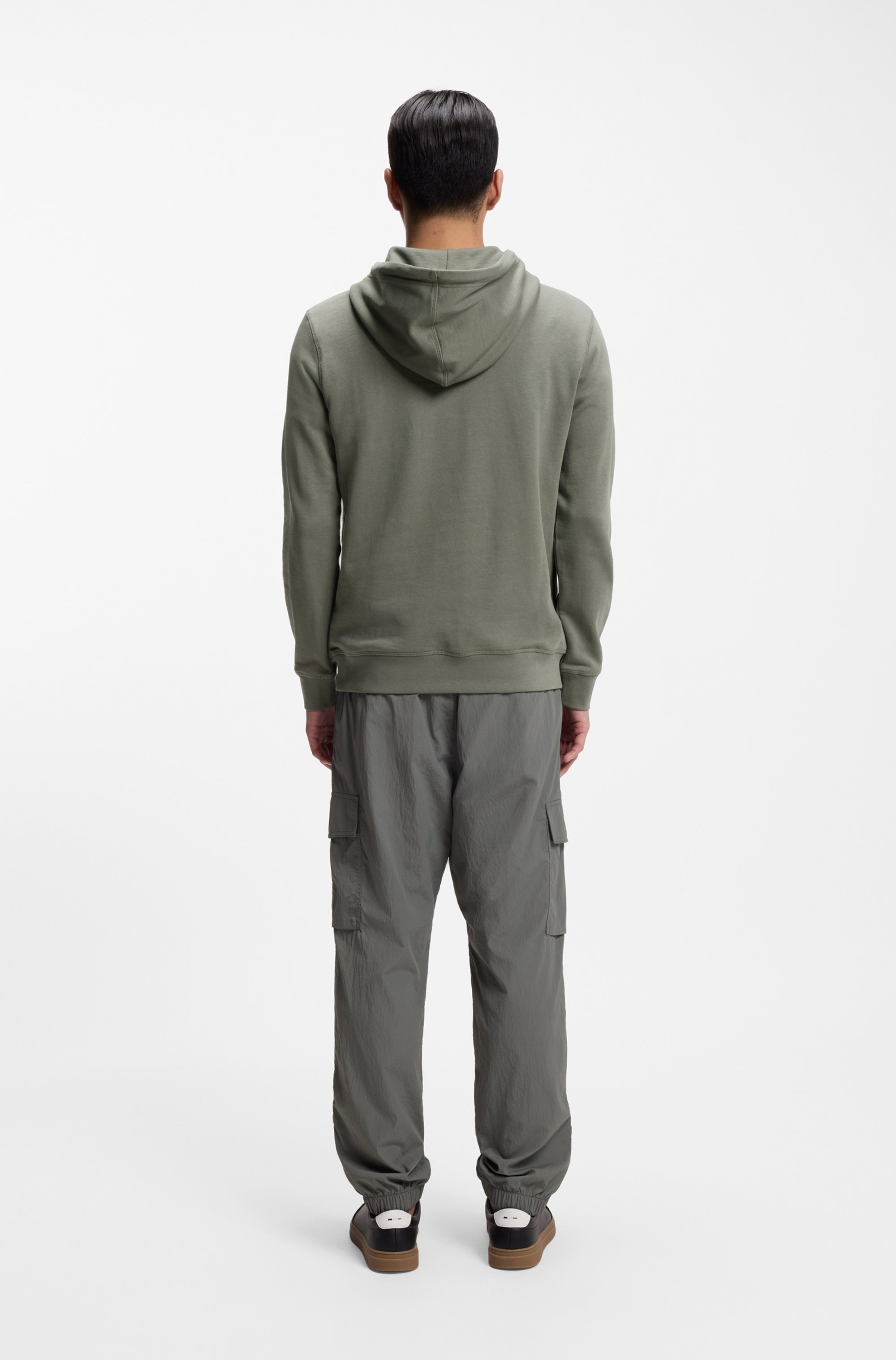 BOSS ORANGE Kapuzensweatshirt »Wetalk«, mit gesticktem BOSS Markenlabel
