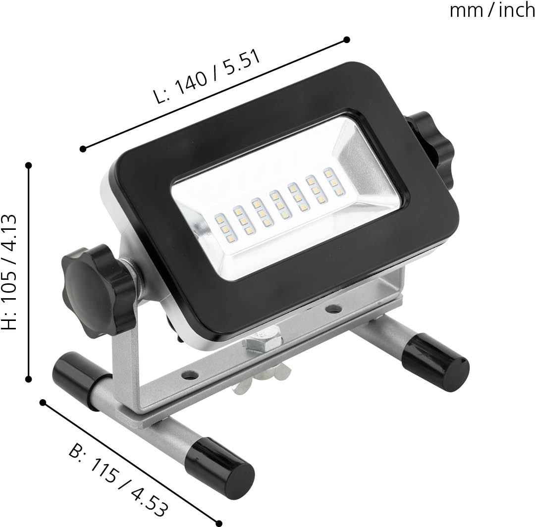 EGLO LED Flutlichtstrahler »PIERA«, 1 flammig-flammig