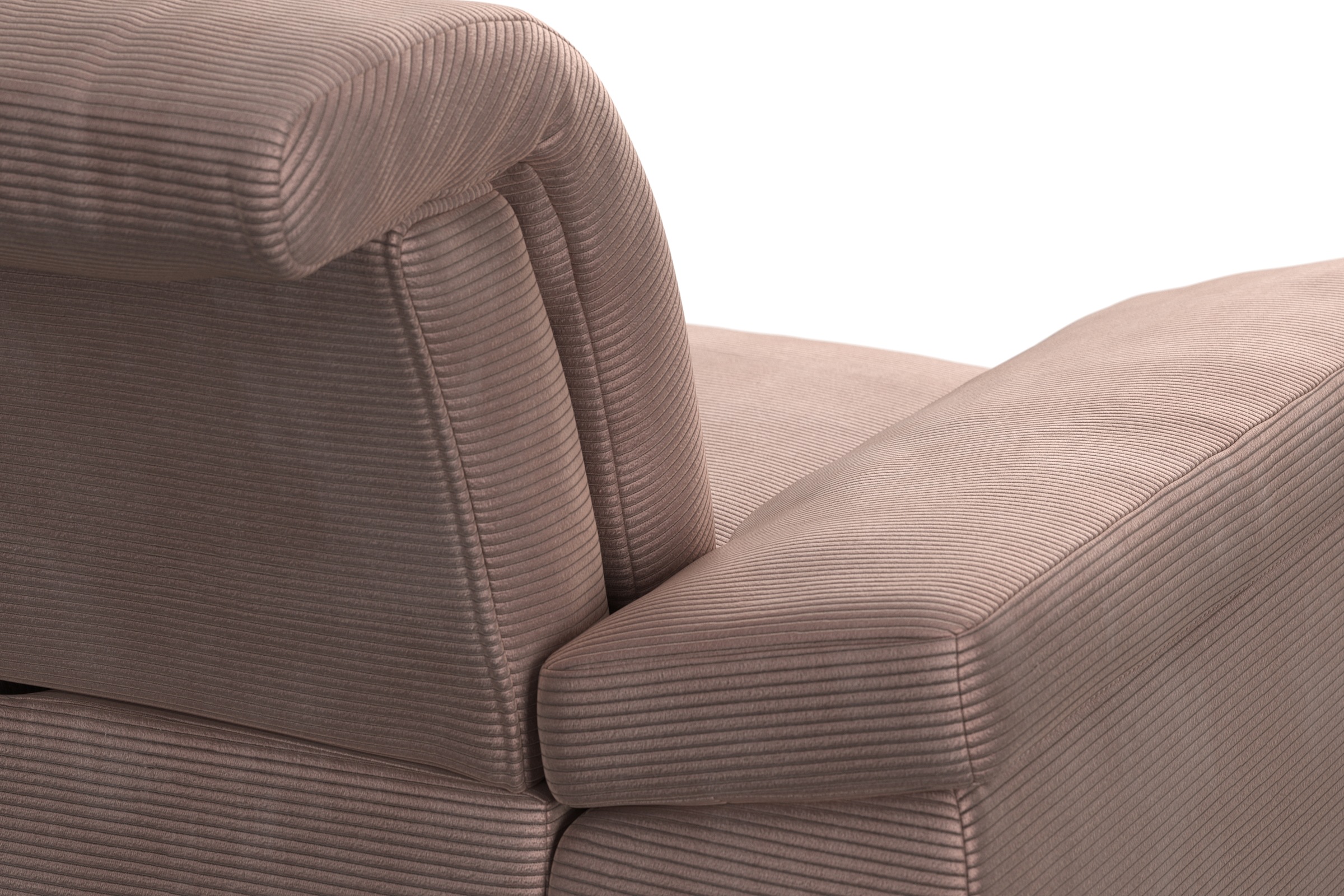 sit&more Ecksofa »Cabana L-Form«, Recamiere, wahlweise mit Sitztiefen-, Armlehnen- und Kopfteilfunktion