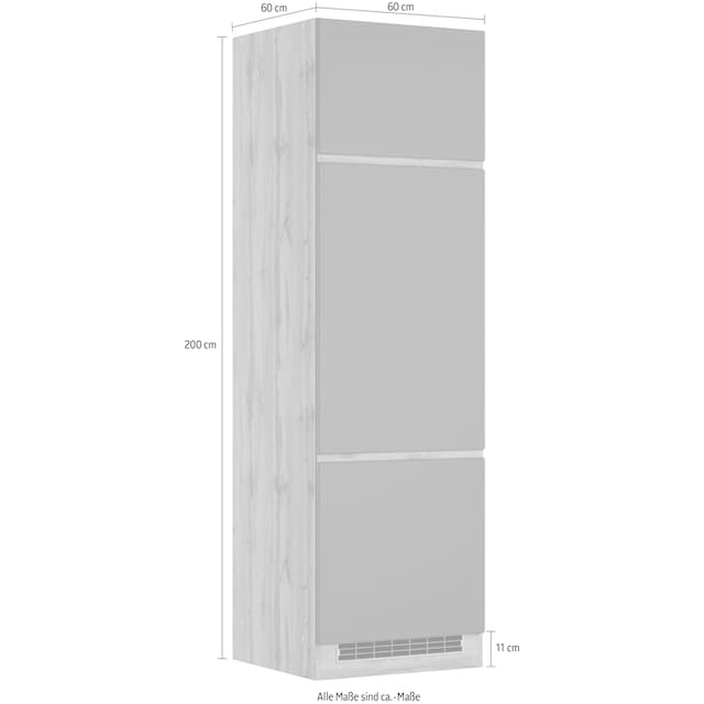 HELD MÖBEL Kühlumbauschrank »Riesa«, Breite 60 cm, MDF-Fronten auf Rechnung  bestellen