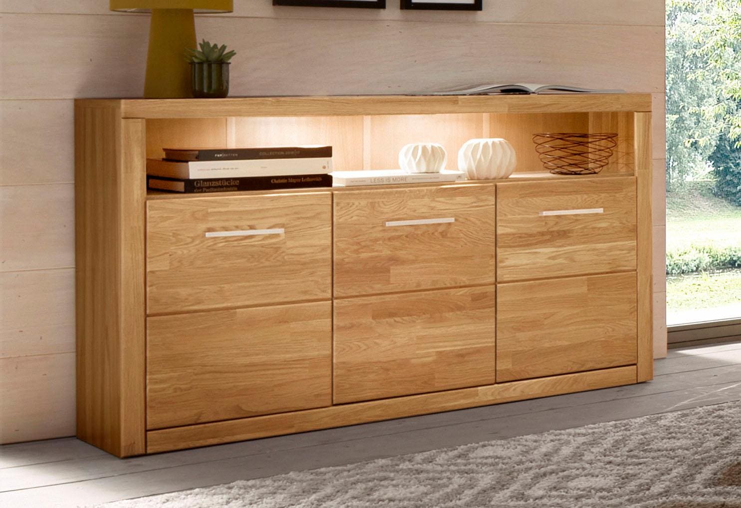 auf Rechnung »Ribe«, Woltra Sideboard 130 bestellen cm Breite