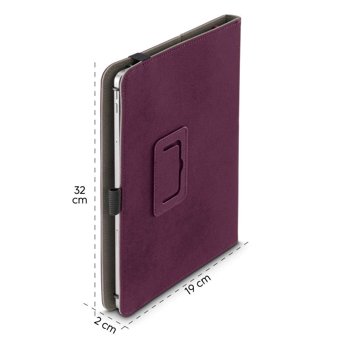 Hama Tablet-Hülle »Schutzhülle "Velvet" für Tablets 24 - 28 cm (9.5 - 11")« Tablet mit Einsteckfächer, universell
