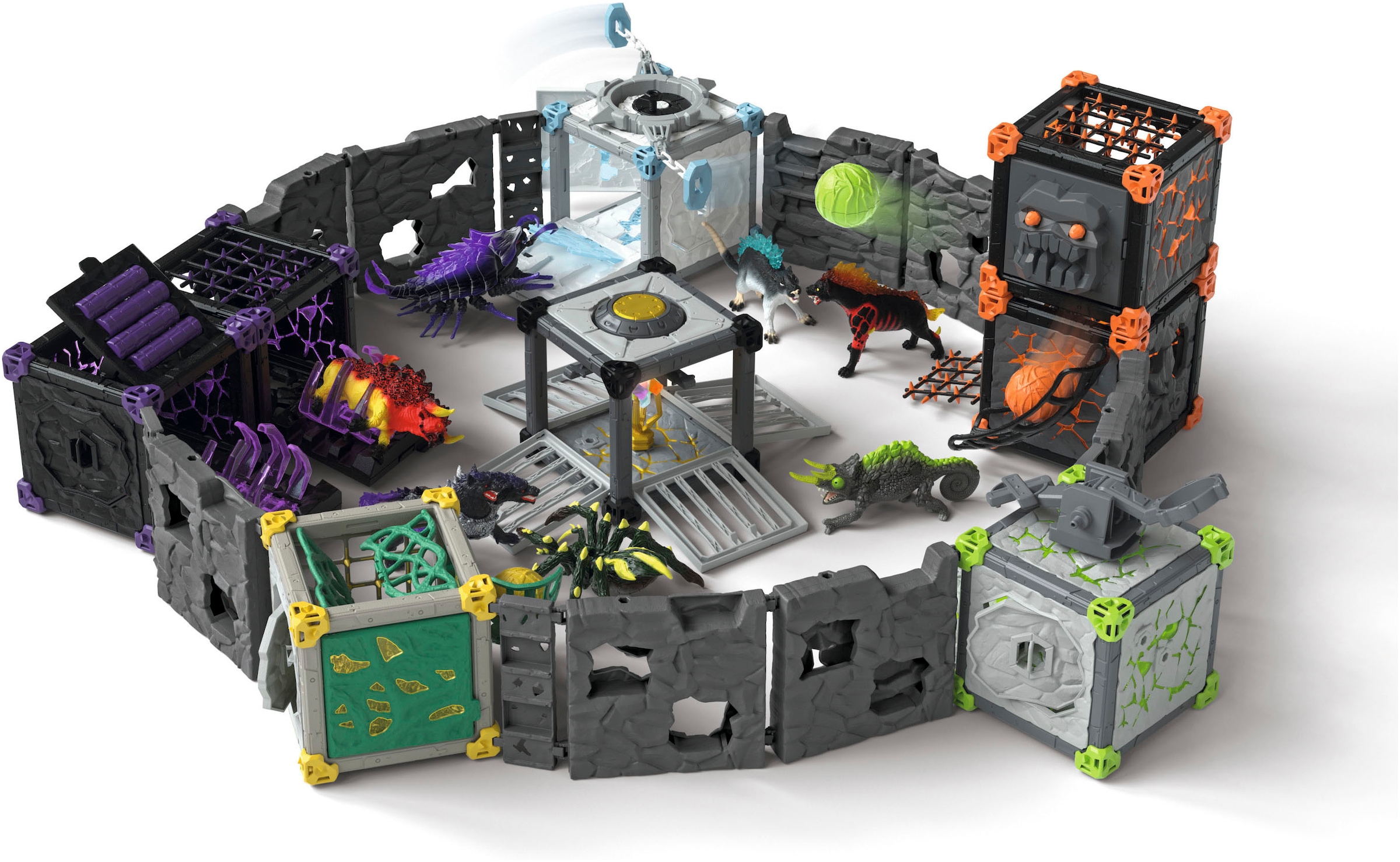 Schleich® Spielwelt »ELDRADOR® CREATURES, BattleCave Arena: Lava vs. Schatten (42673)«