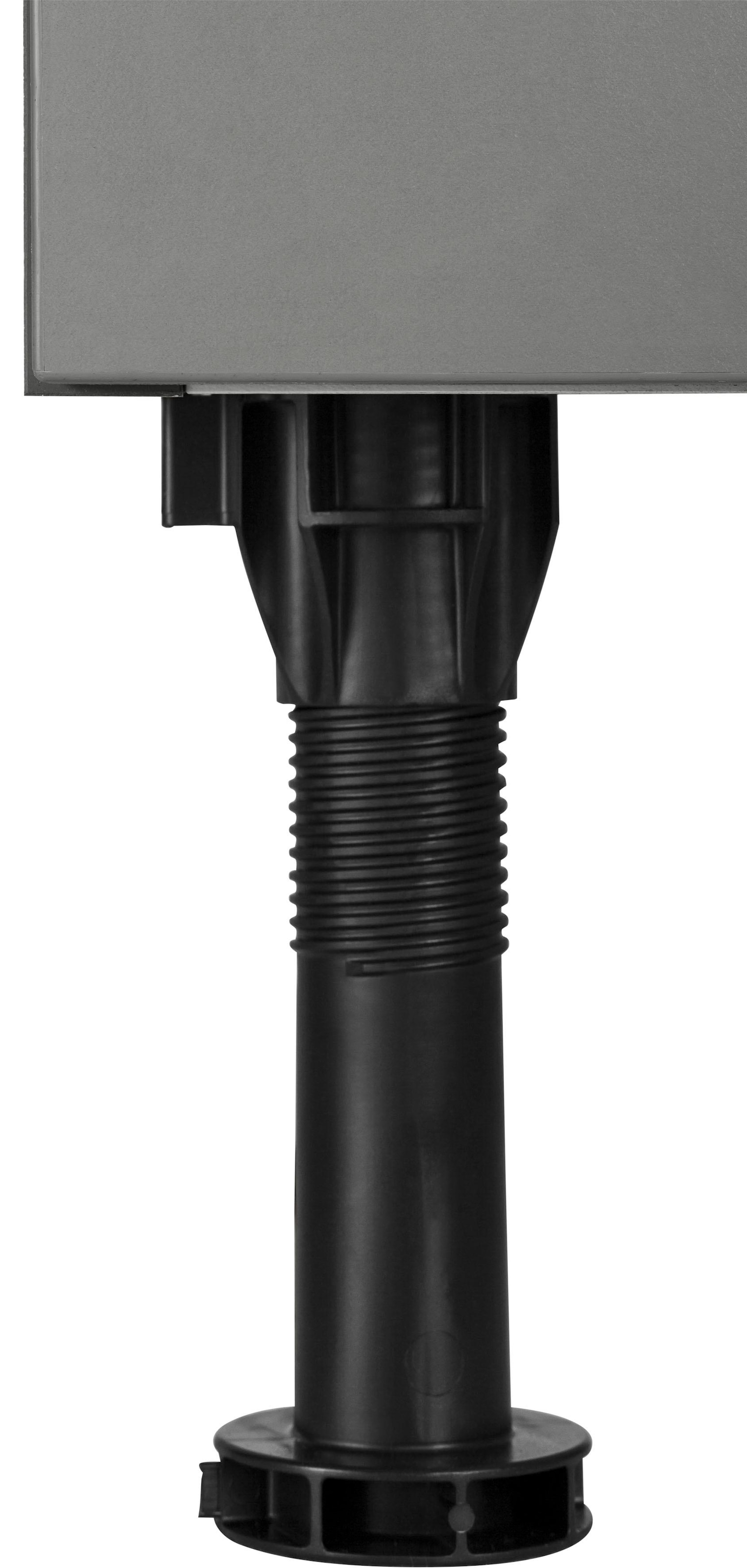 OPTIFIT Eckunterschrank »Elga«, mit Soft-Close-Funktion, höhenverstellbaren Füße, Breite 90x90 cm