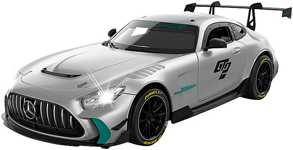 Jamara RC-Auto »Mercedes-AMG GT2 silber 2,4GHz« LED-Licht; Maßstab 1:14